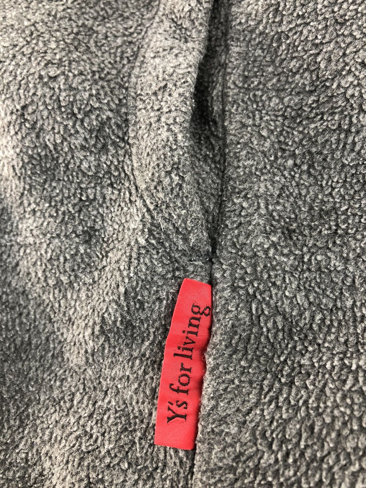 Y's × Yohji Yamamoto Y’s For Living Yohji Yamamoto Designer Brand Fleece Jacket Size M / US 6-8 / IT 42-44 - 8 Thumbnail