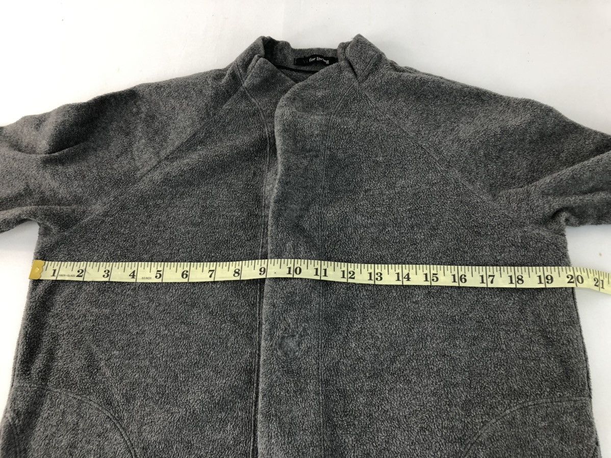 Y's × Yohji Yamamoto Y’s For Living Yohji Yamamoto Designer Brand Fleece Jacket Size M / US 6-8 / IT 42-44 - 9 Thumbnail