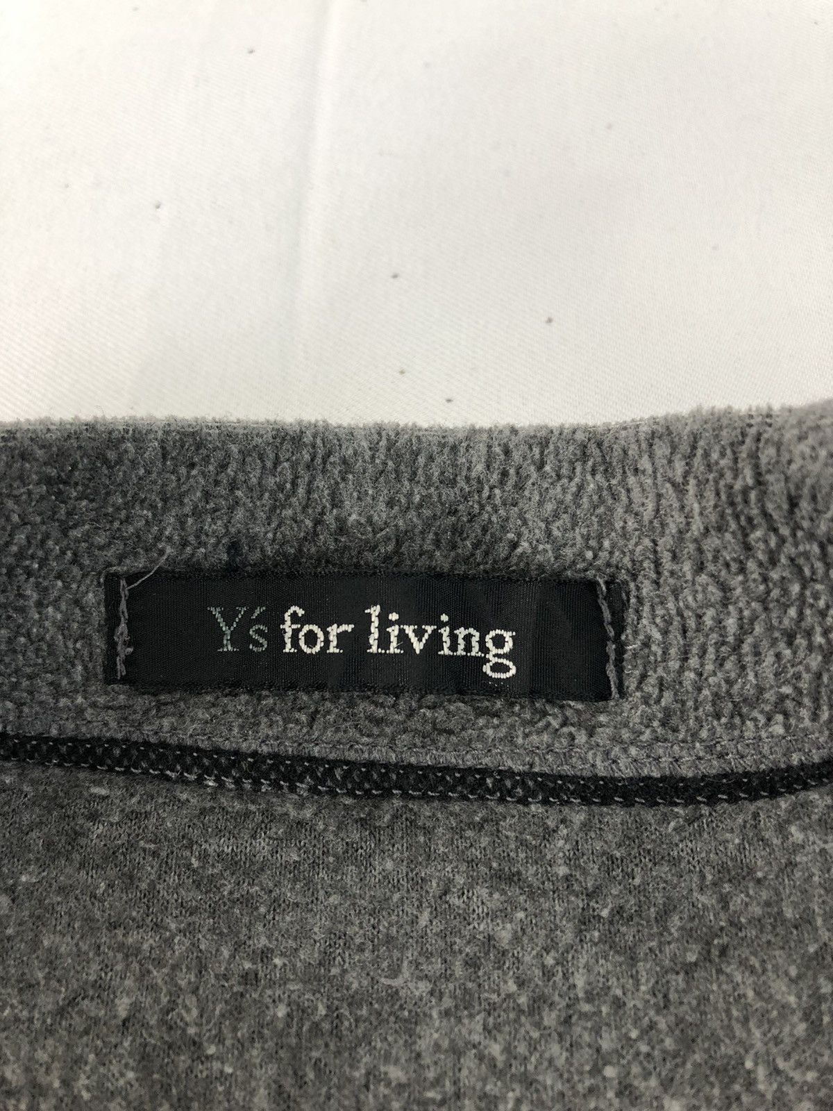 Y's × Yohji Yamamoto Y’s For Living Yohji Yamamoto Designer Brand Fleece Jacket Size M / US 6-8 / IT 42-44 - 5 Thumbnail