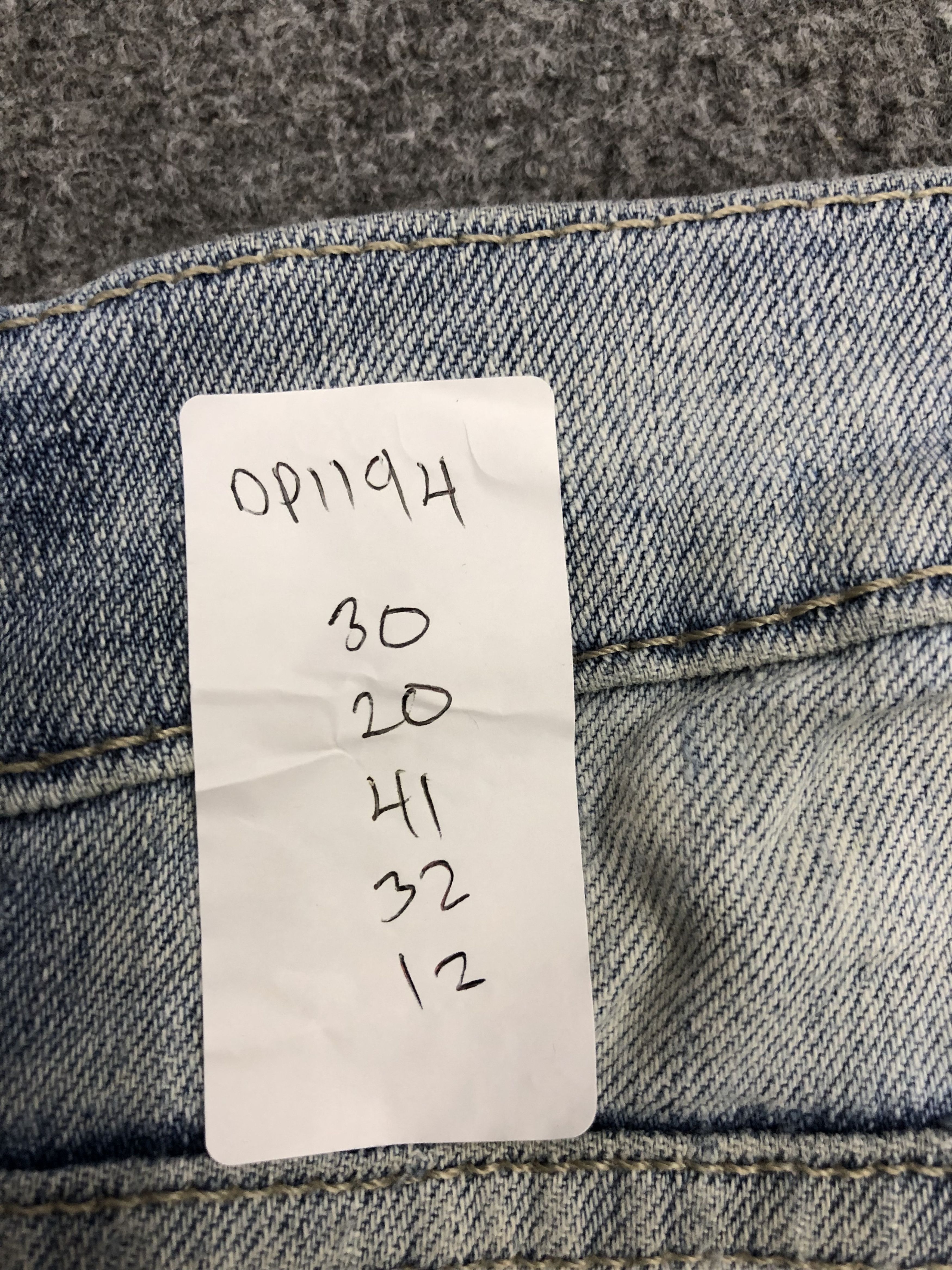 Levi's × Vintage Vintage Levis 510 Light Wash Jeans DP1194 Size US 30 / EU 46 - 12 Thumbnail