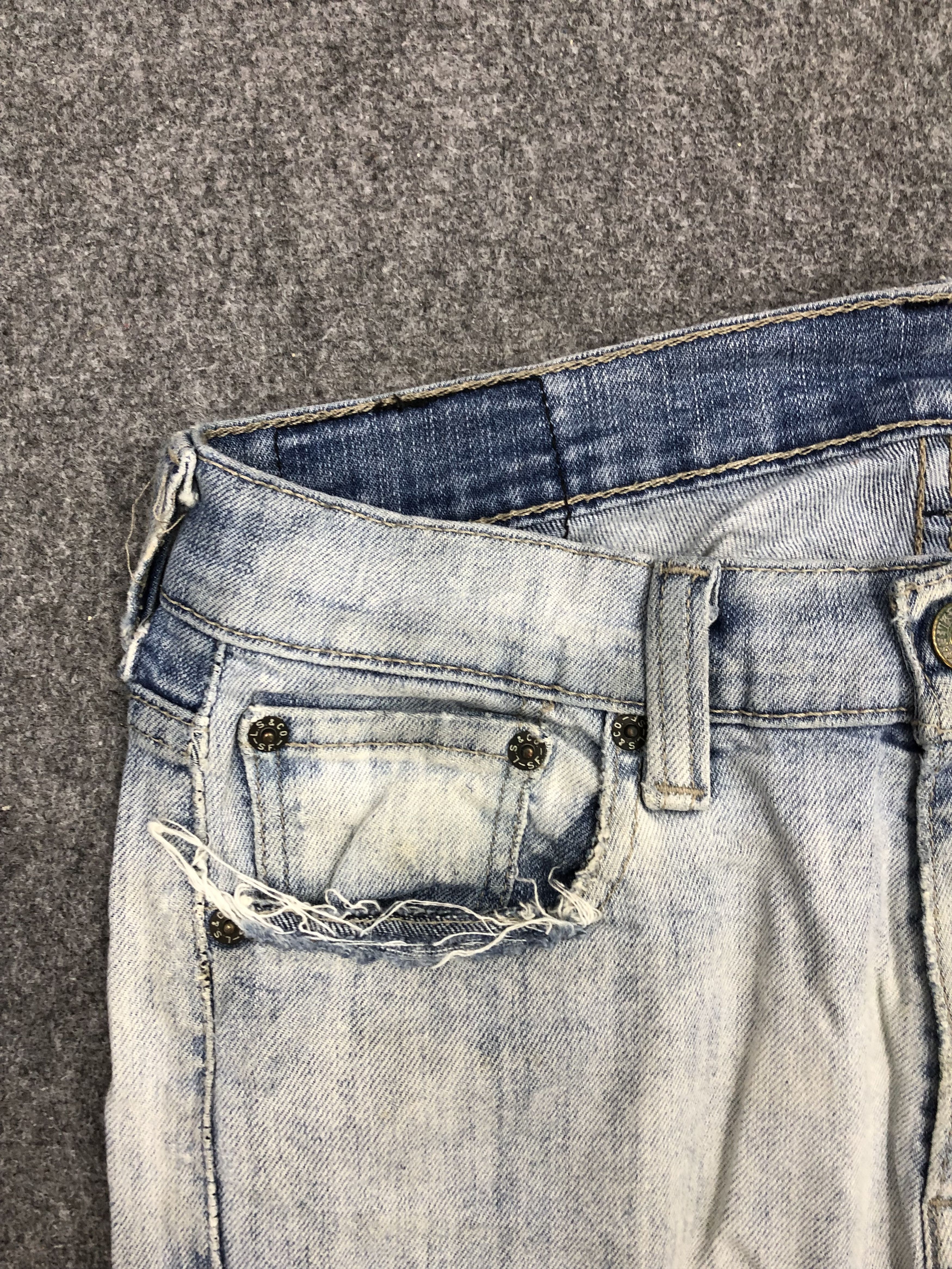 Levi's × Vintage Vintage Levis 510 Light Wash Jeans DP1194 Size US 30 / EU 46 - 7 Thumbnail