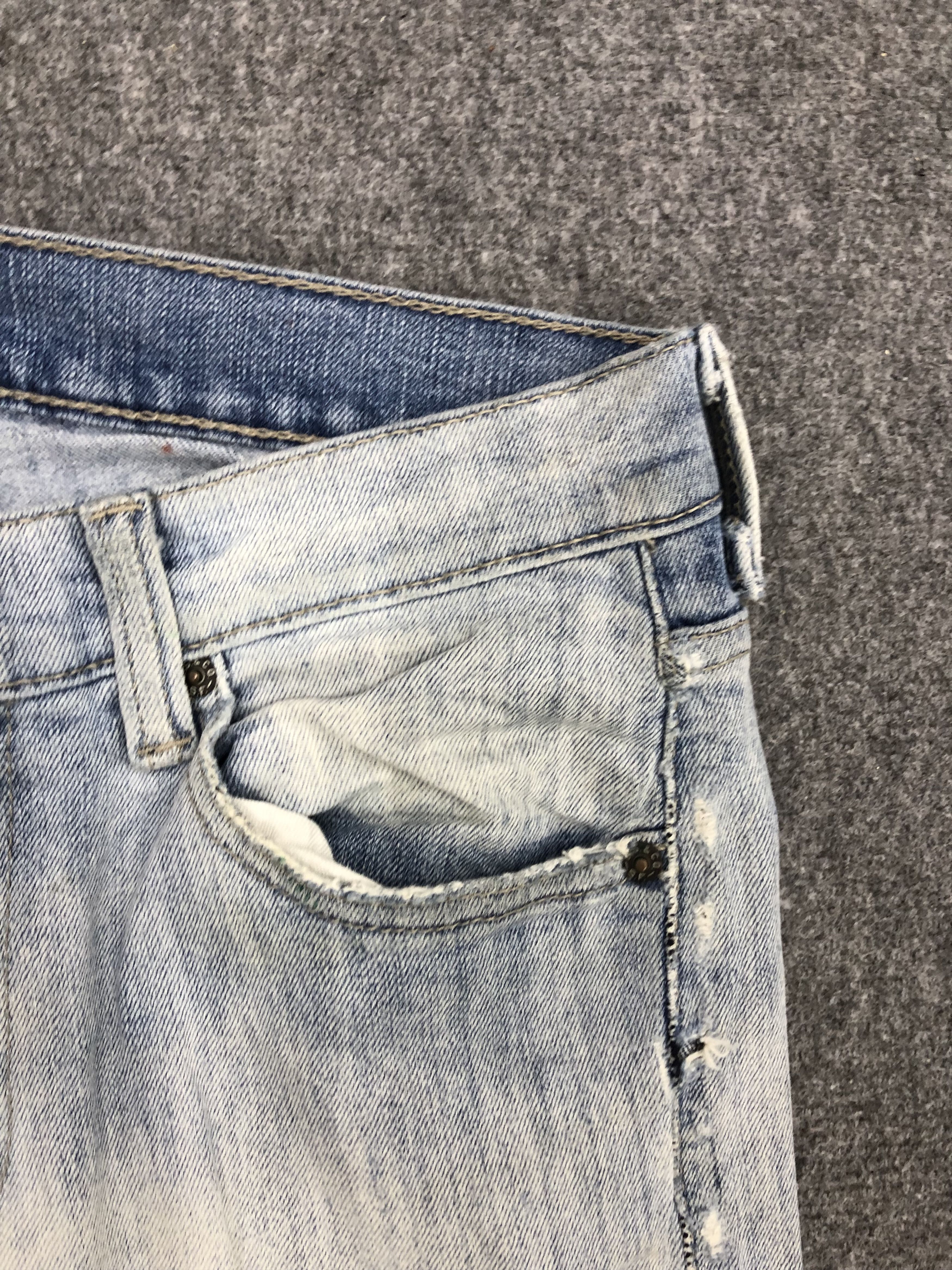 Levi's × Vintage Vintage Levis 510 Light Wash Jeans DP1194 Size US 30 / EU 46 - 6 Thumbnail