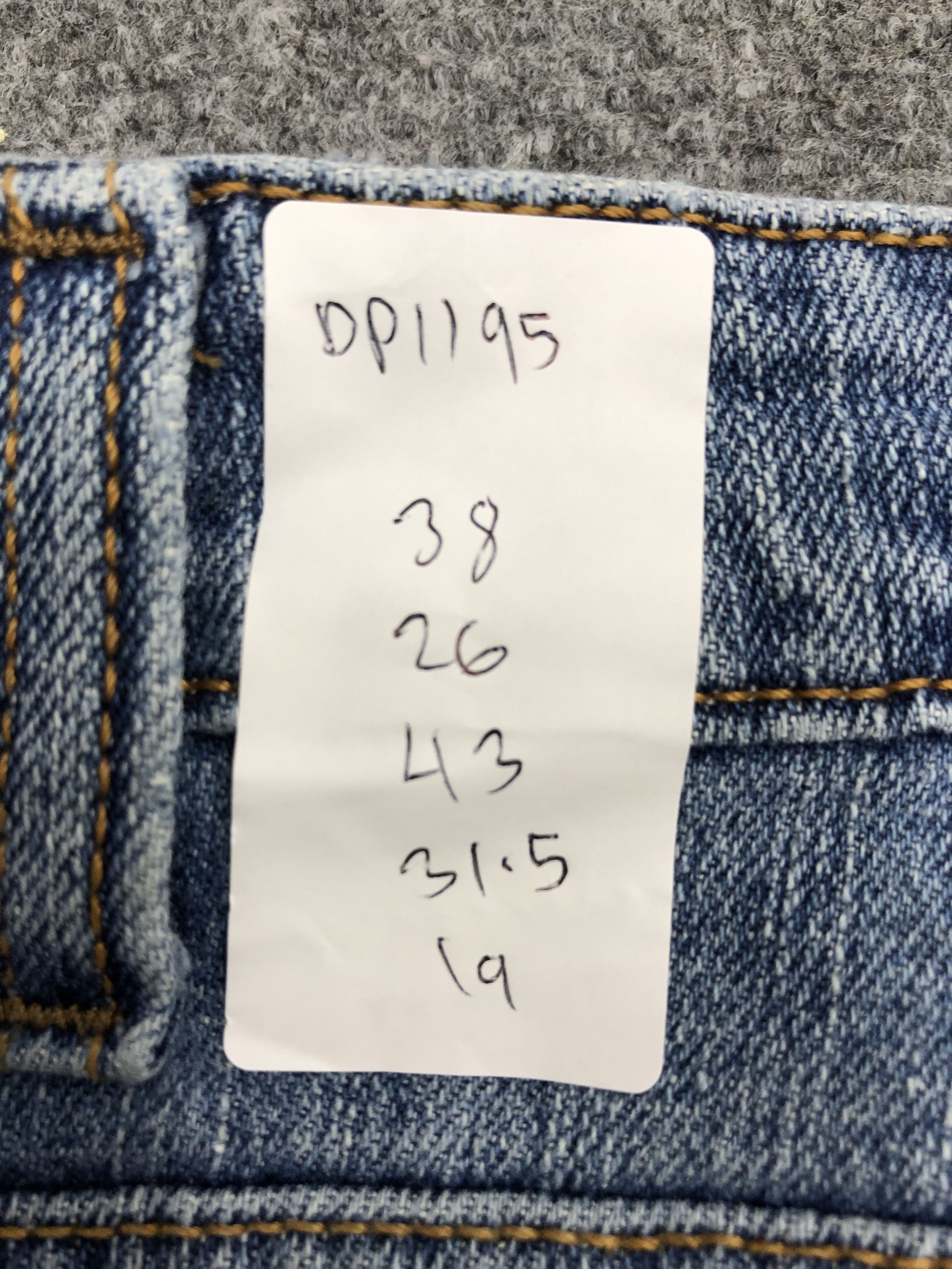 Levi's Vintage Levis 515 Faded Blue Jeans DP1195 Size US 38 / EU 54 - 11 Thumbnail