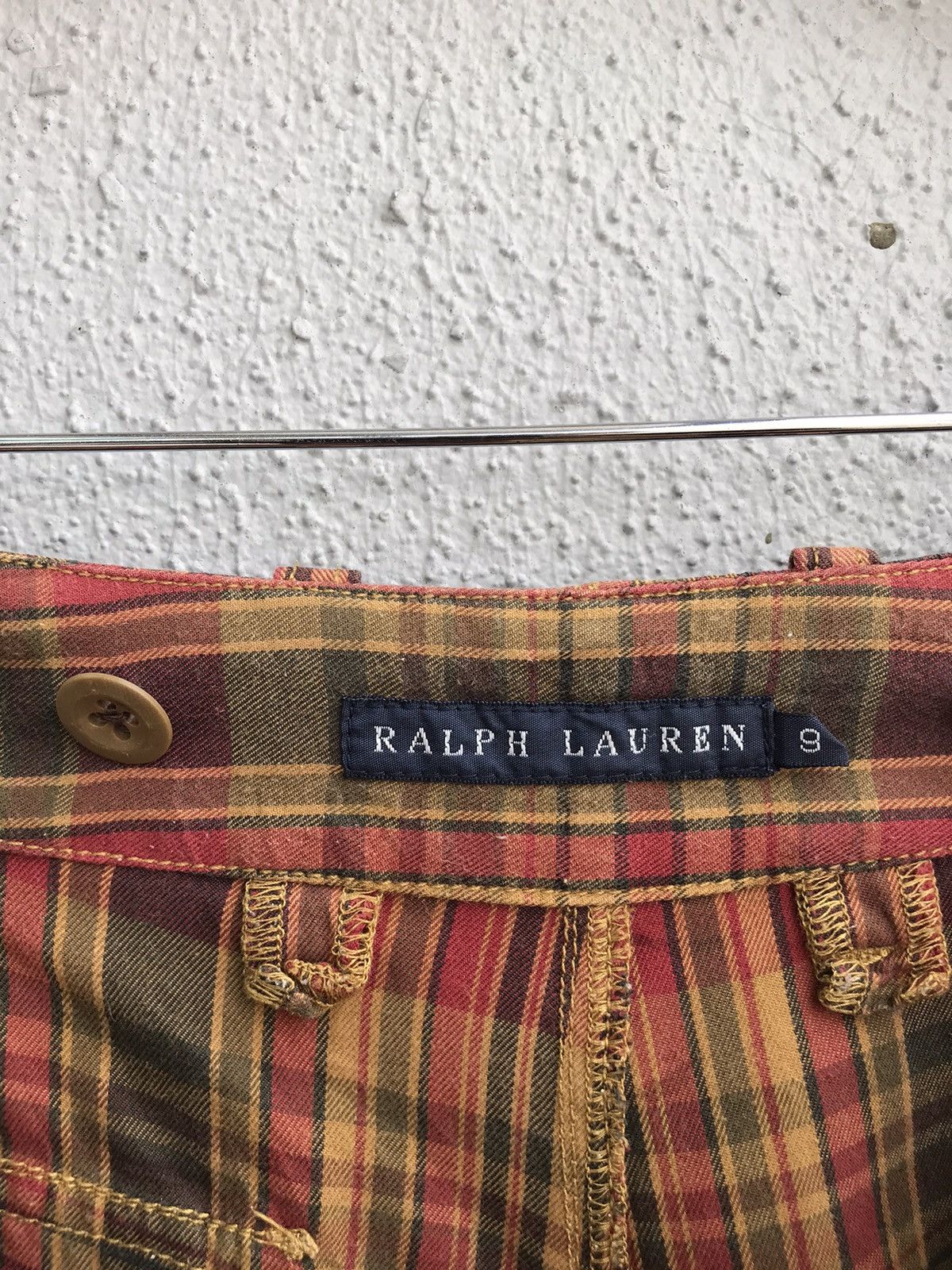 Polo Ralph Lauren Ralph Lauren RL Checkered Multi Pocket Slim Pants Size 30" / US 8 / IT 44 - 10 Thumbnail