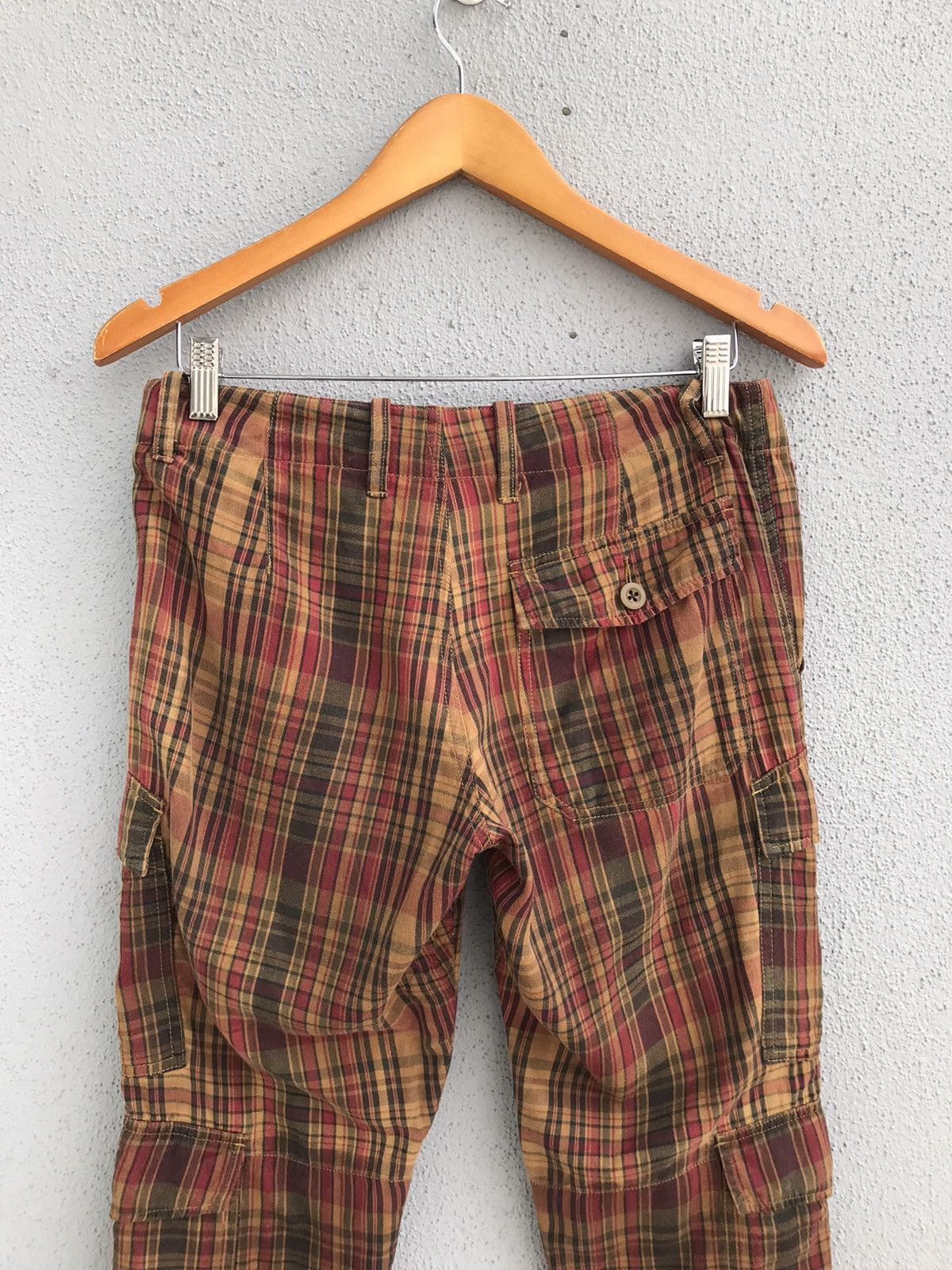 Polo Ralph Lauren Ralph Lauren RL Checkered Multi Pocket Slim Pants Size 30" / US 8 / IT 44 - 7 Thumbnail