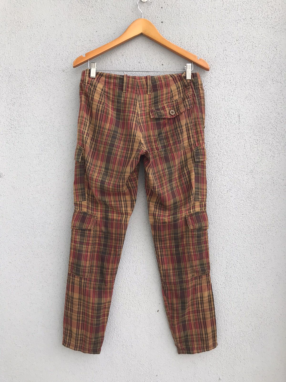 Polo Ralph Lauren Ralph Lauren RL Checkered Multi Pocket Slim Pants Size 30" / US 8 / IT 44 - 6 Thumbnail