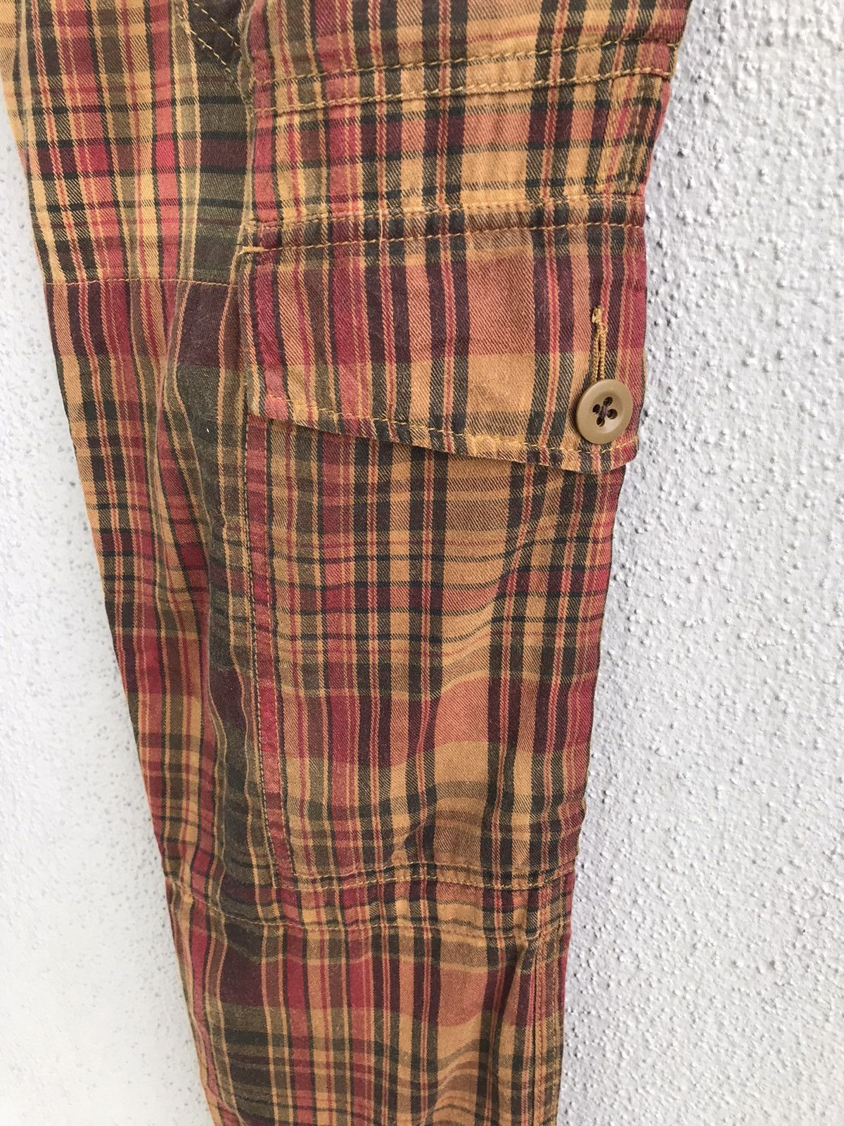 Polo Ralph Lauren Ralph Lauren RL Checkered Multi Pocket Slim Pants Size 30" / US 8 / IT 44 - 4 Thumbnail