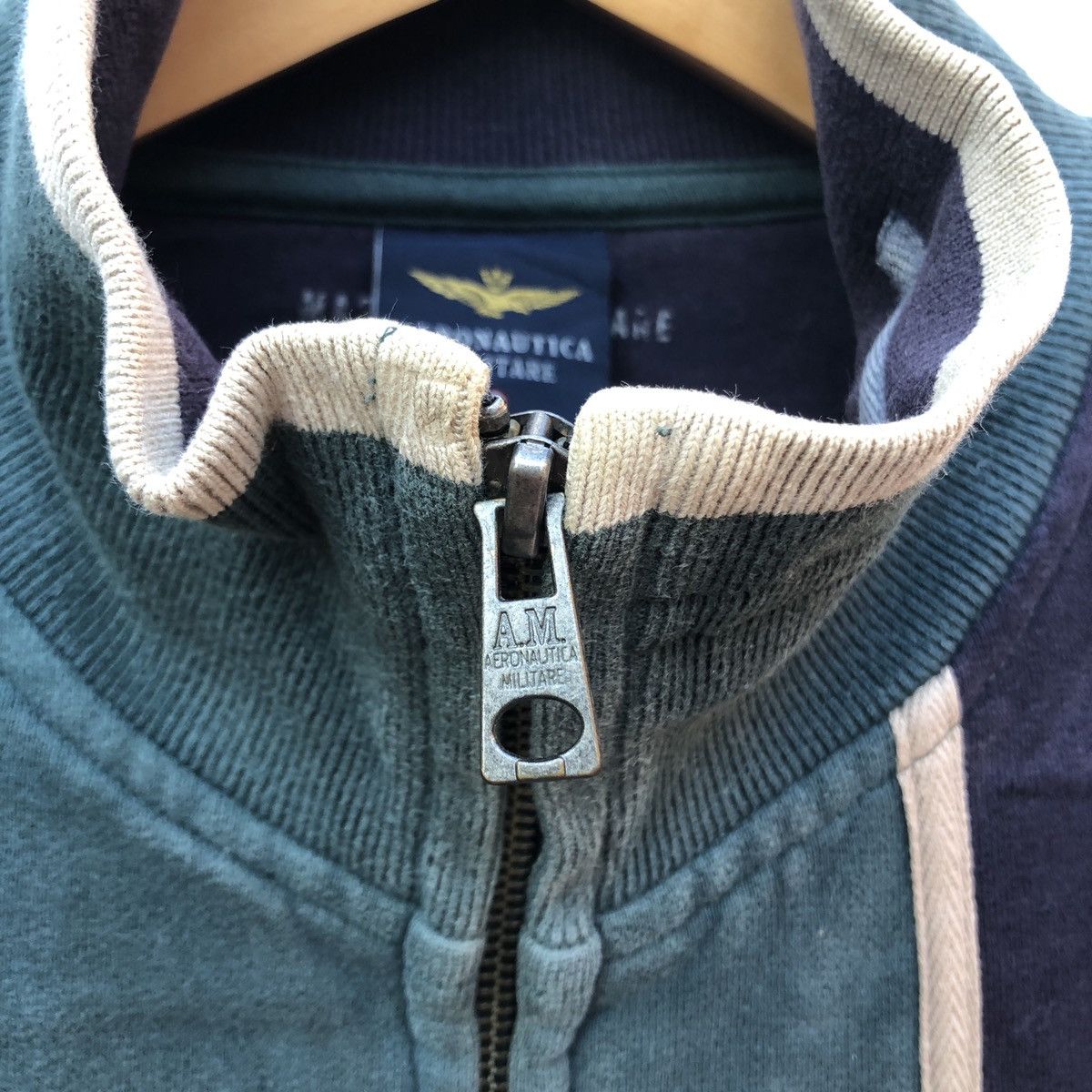 Aeronautica Militare AERONAUTICA ITALY AIR FORCE Zipper Sweatshirt #0503-14 Size US M / EU 48-50 / 2 - 5 Thumbnail