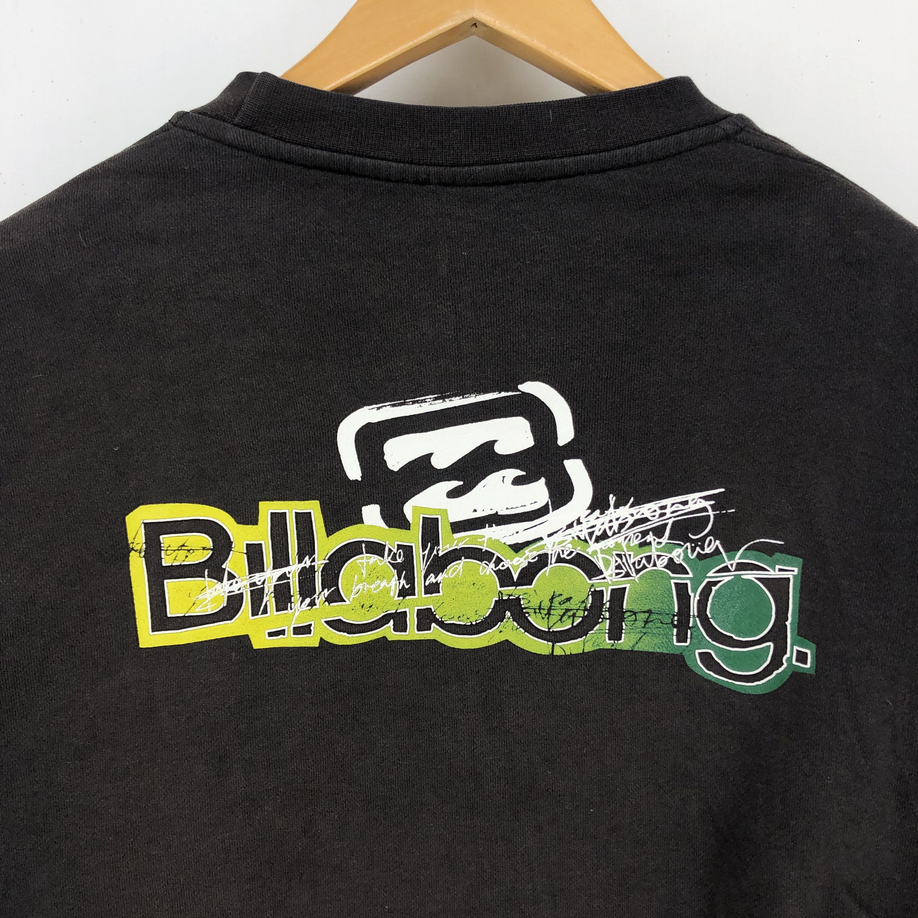 Billabong BILLABONG Crew Neck Sweatshirt #1452-53 Size US L / EU 52-54 / 3 - 2 Thumbnail