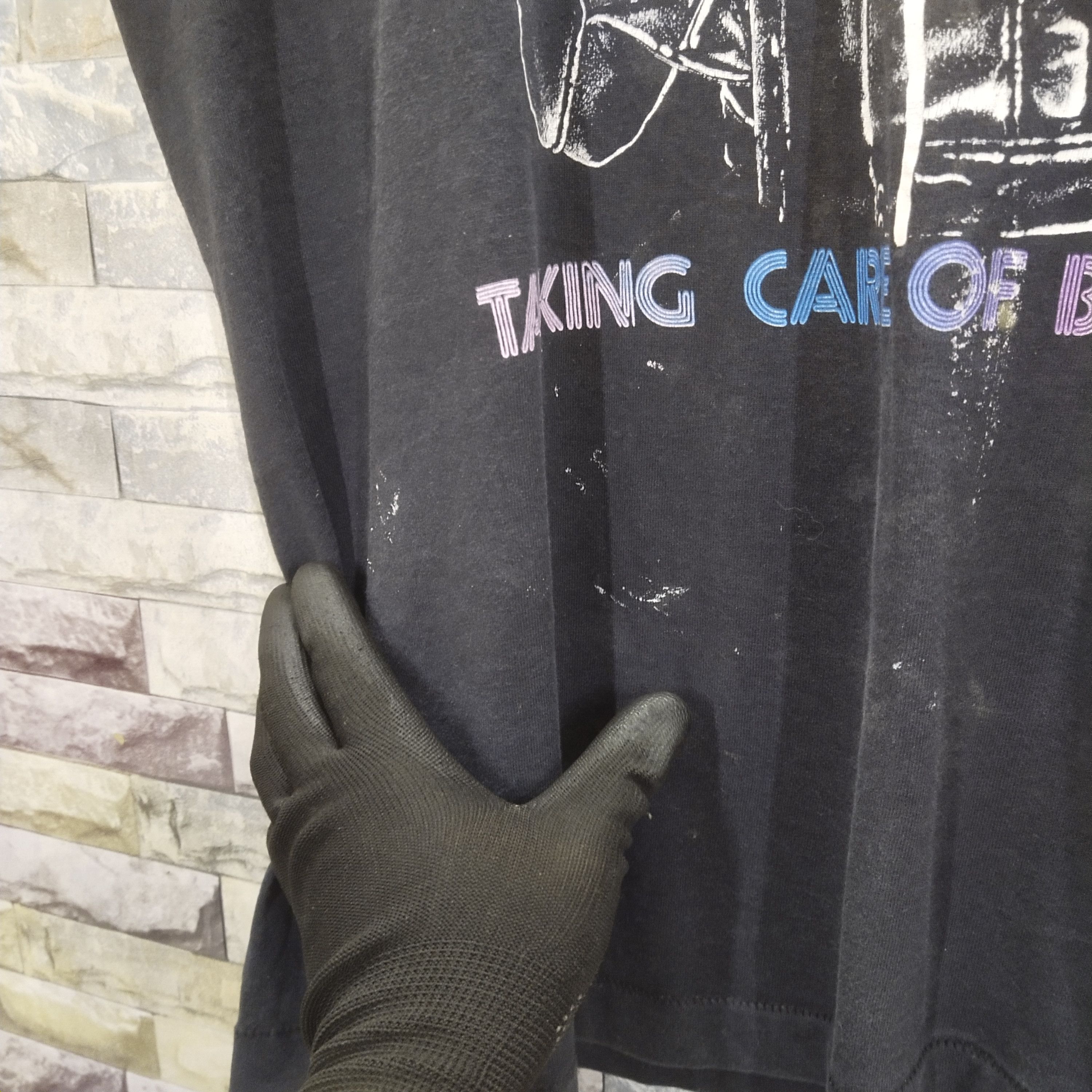 Band Tees × If Six Was Nine × Vintage Vintage 1987 Elvis Presley Taking Care Of Business Size US XL / EU 56 / 4 - 6 Thumbnail