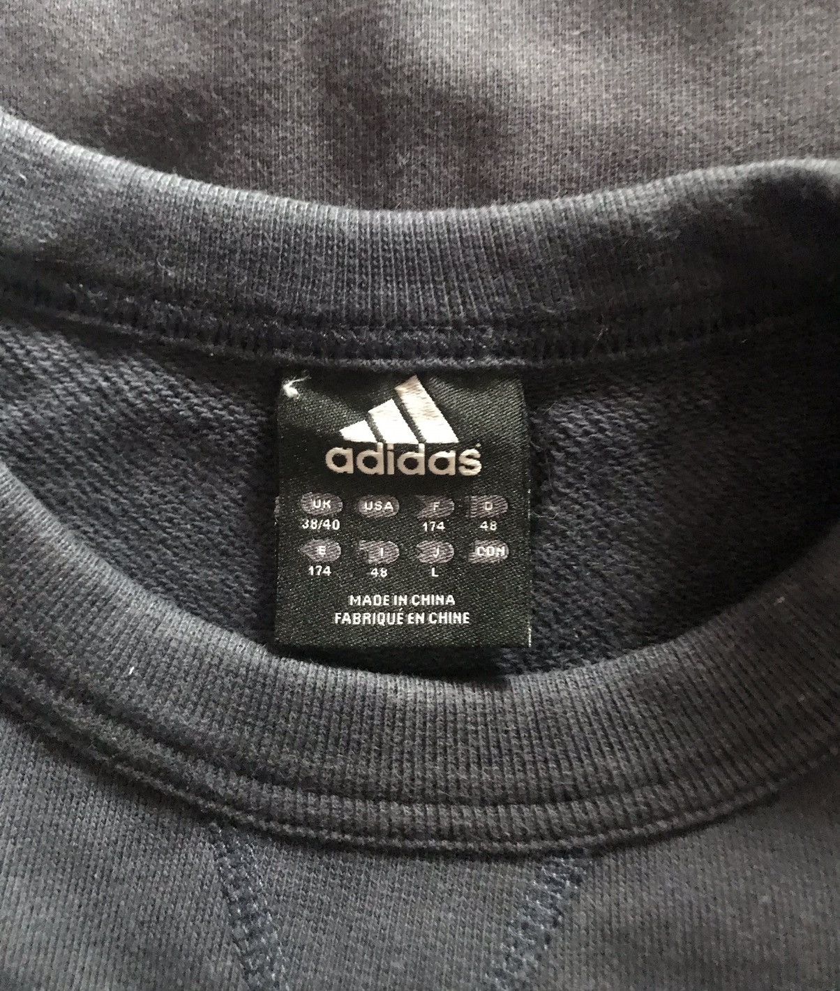 Adidas Adidas sweatshirt size L Size US L / EU 52-54 / 3 - 3 Thumbnail