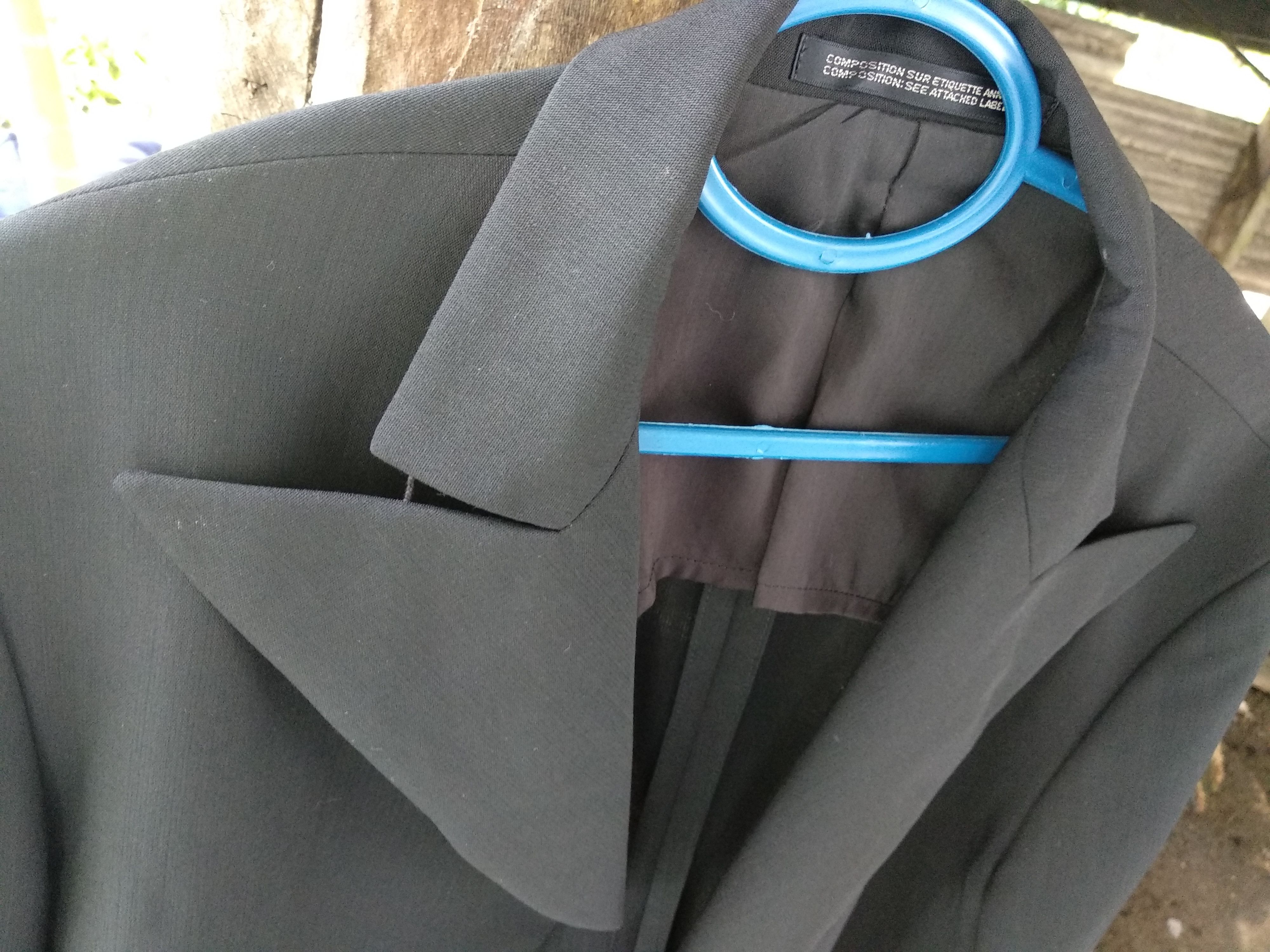 Yohji Yamamoto Yohji Yamamoto Black wool gaberdine cropped bolero jacket Size M / US 6-8 / IT 42-44 - 3 Thumbnail