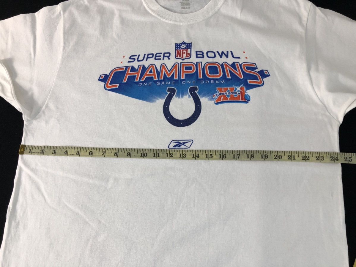 NFL × Vintage Reebok Nfl XL Super Bowl Champion Printed Tee Size US XL / EU 56 / 4 - 6 Thumbnail