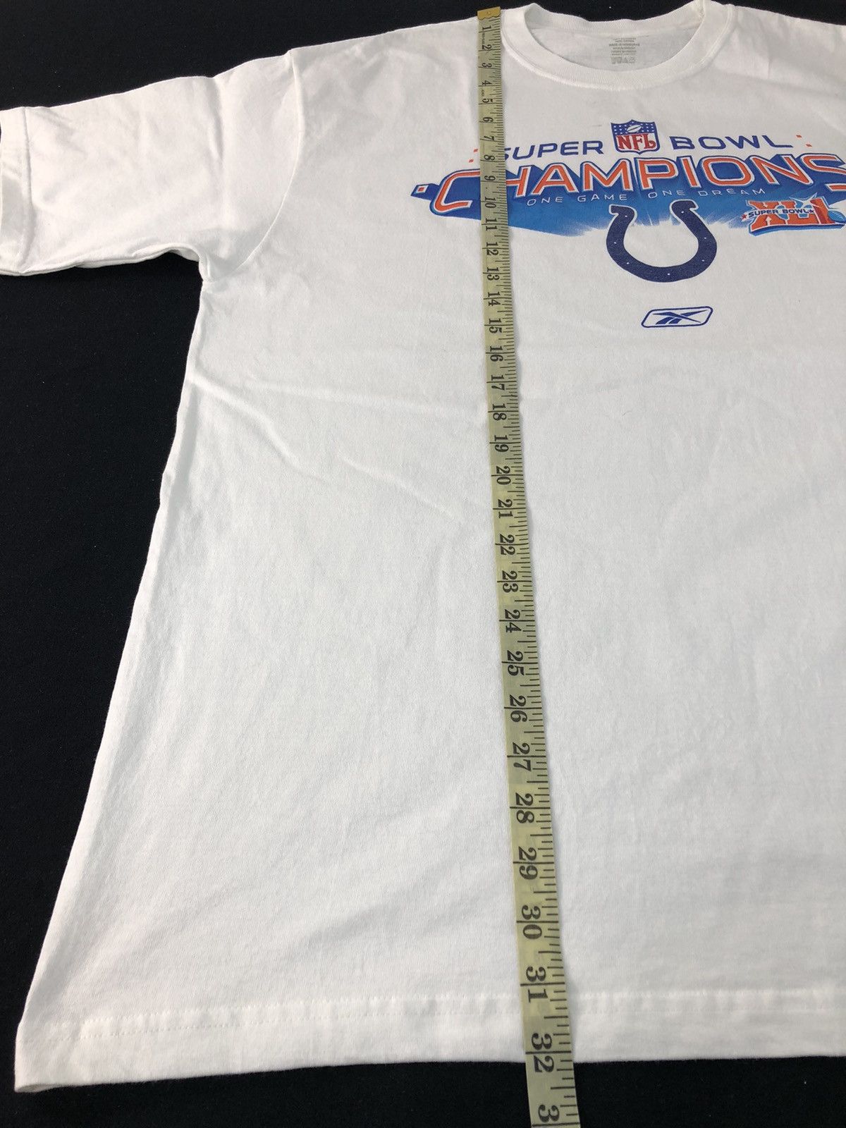 NFL × Vintage Reebok Nfl XL Super Bowl Champion Printed Tee Size US XL / EU 56 / 4 - 7 Thumbnail