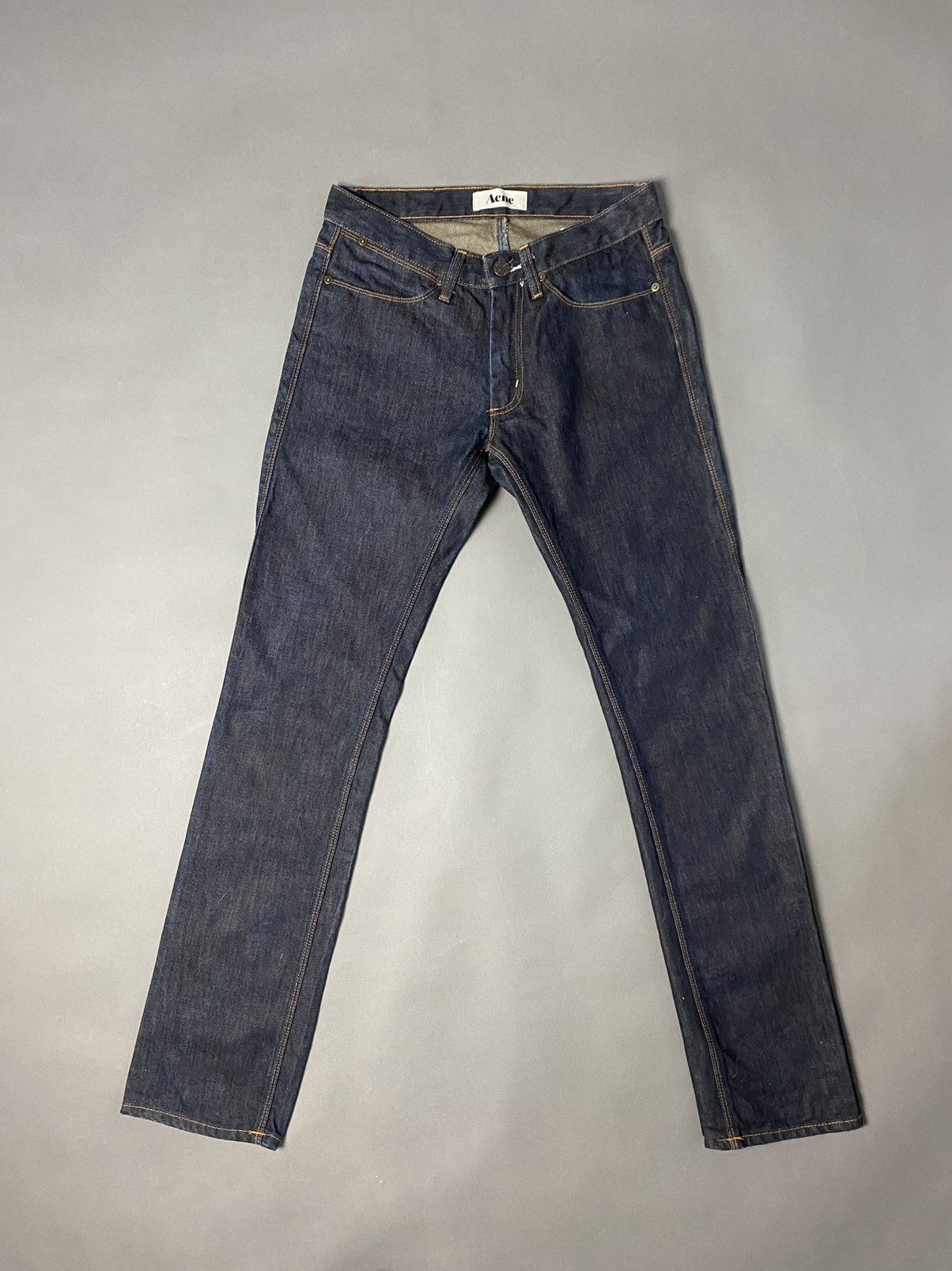 Acne Studios Acne vintage black / dark navy jeans denim pants Size 28" / US 6 / IT 42 - 3 Thumbnail