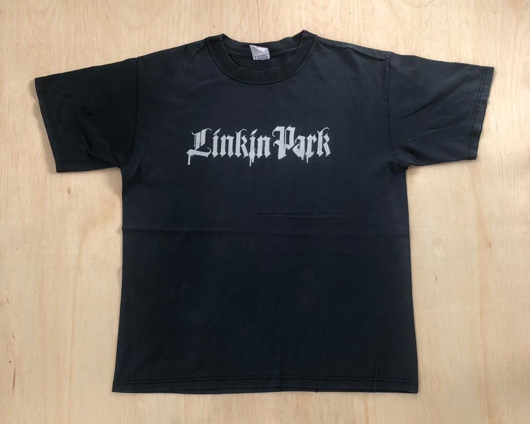 image of Band Tees x Vintage Tee Linkin Park C13 in Black, Men's (Size Medium)