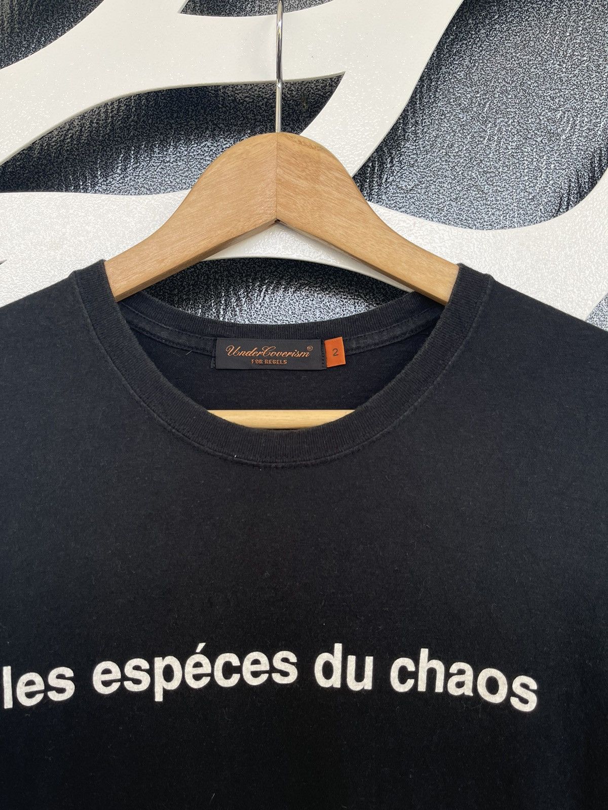 Undercover UNDERCOVER RECORDS LES ESPECES DU CHAOUS BLACK TEE Size US M / EU 48-50 / 2 - 8 Thumbnail