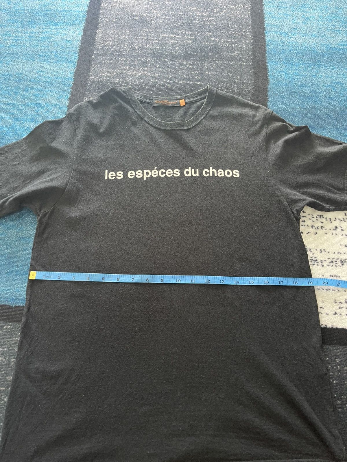 Undercover UNDERCOVER RECORDS LES ESPECES DU CHAOUS BLACK TEE Size US M / EU 48-50 / 2 - 12 Thumbnail