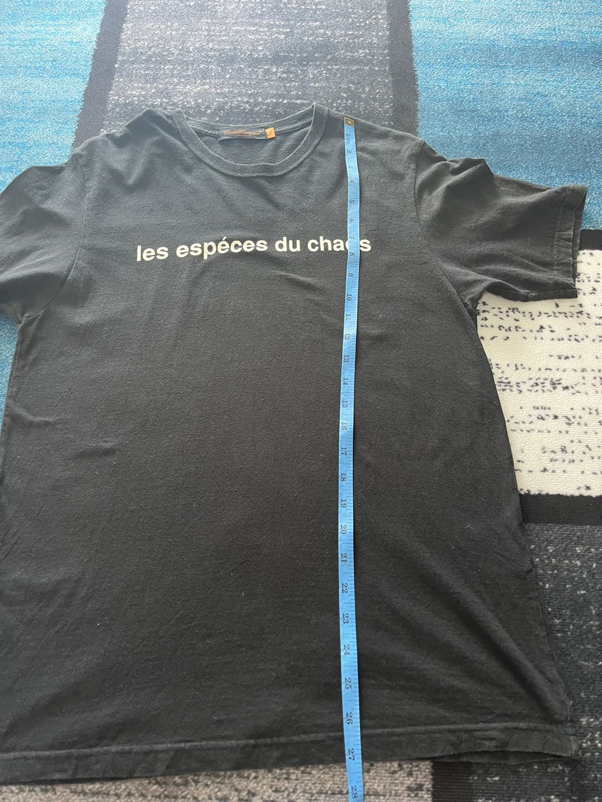 Undercover UNDERCOVER RECORDS LES ESPECES DU CHAOUS BLACK TEE Size US M / EU 48-50 / 2 - 13 Thumbnail