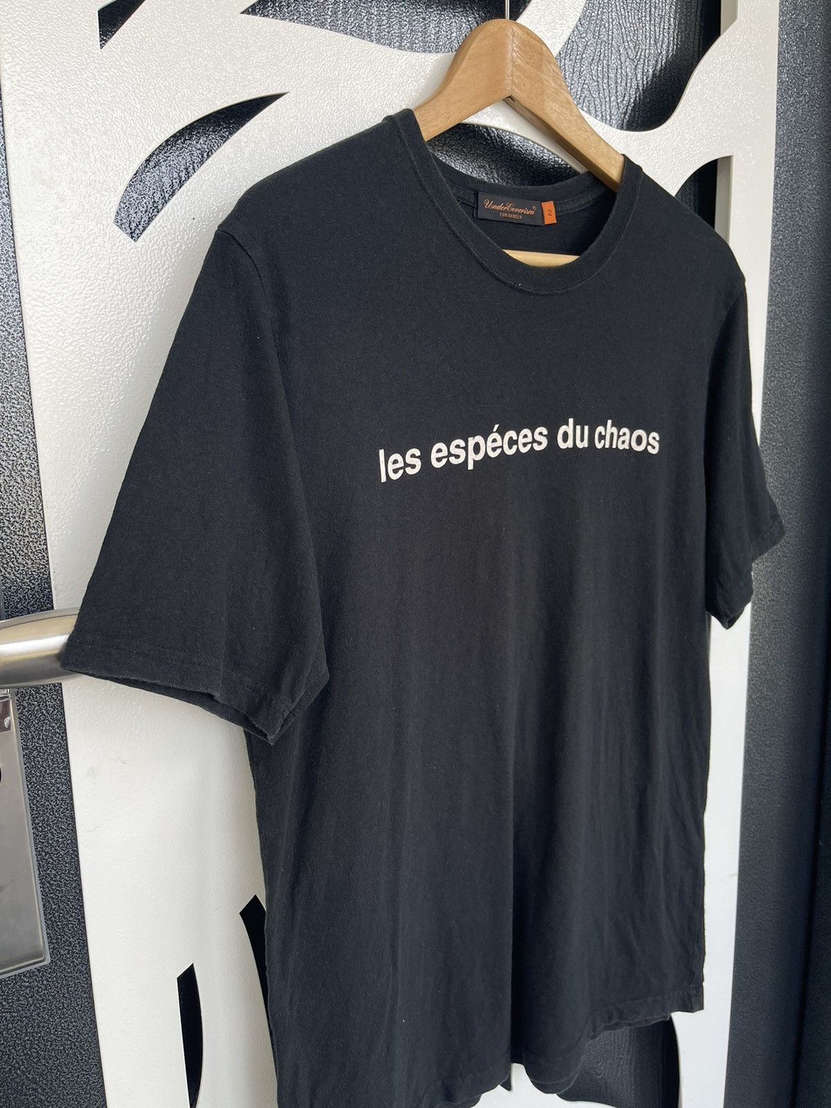 Undercover UNDERCOVER RECORDS LES ESPECES DU CHAOUS BLACK TEE Size US M / EU 48-50 / 2 - 4 Thumbnail