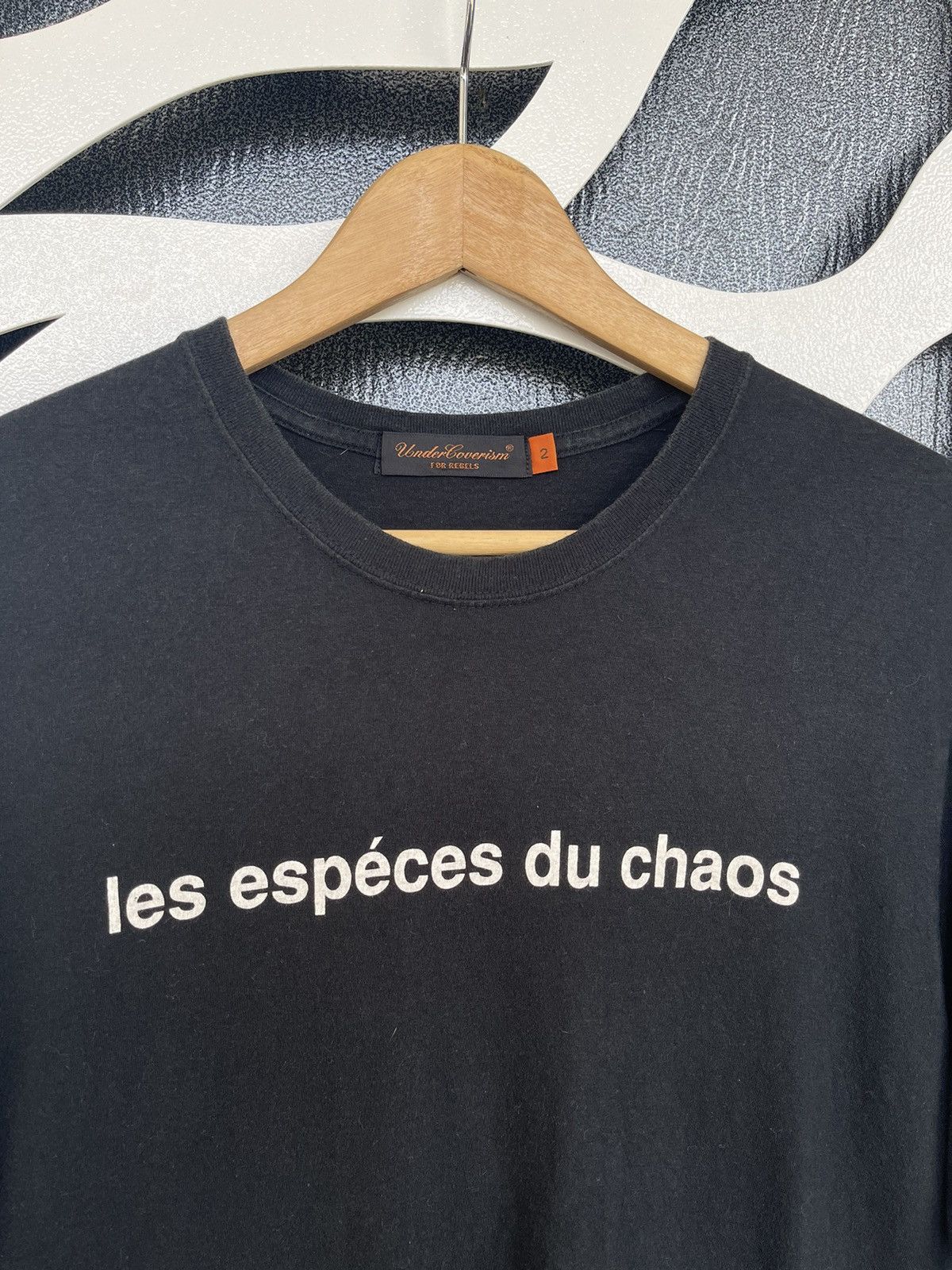 Undercover UNDERCOVER RECORDS LES ESPECES DU CHAOUS BLACK TEE Size US M / EU 48-50 / 2 - 5 Thumbnail