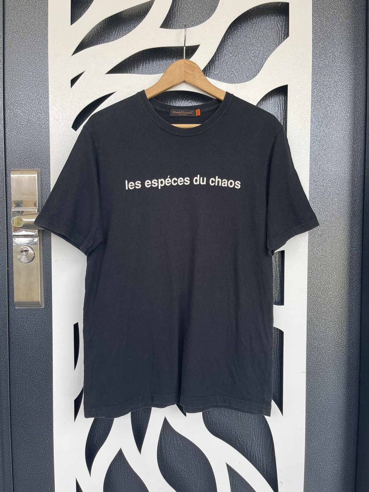 Undercover UNDERCOVER RECORDS LES ESPECES DU CHAOUS BLACK TEE Size US M / EU 48-50 / 2 - 2 Thumbnail