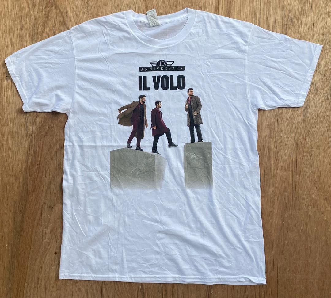 Band Tees il volo tour tee japan C11 Size US L / EU 52-54 / 3 - 1 Thumbnail