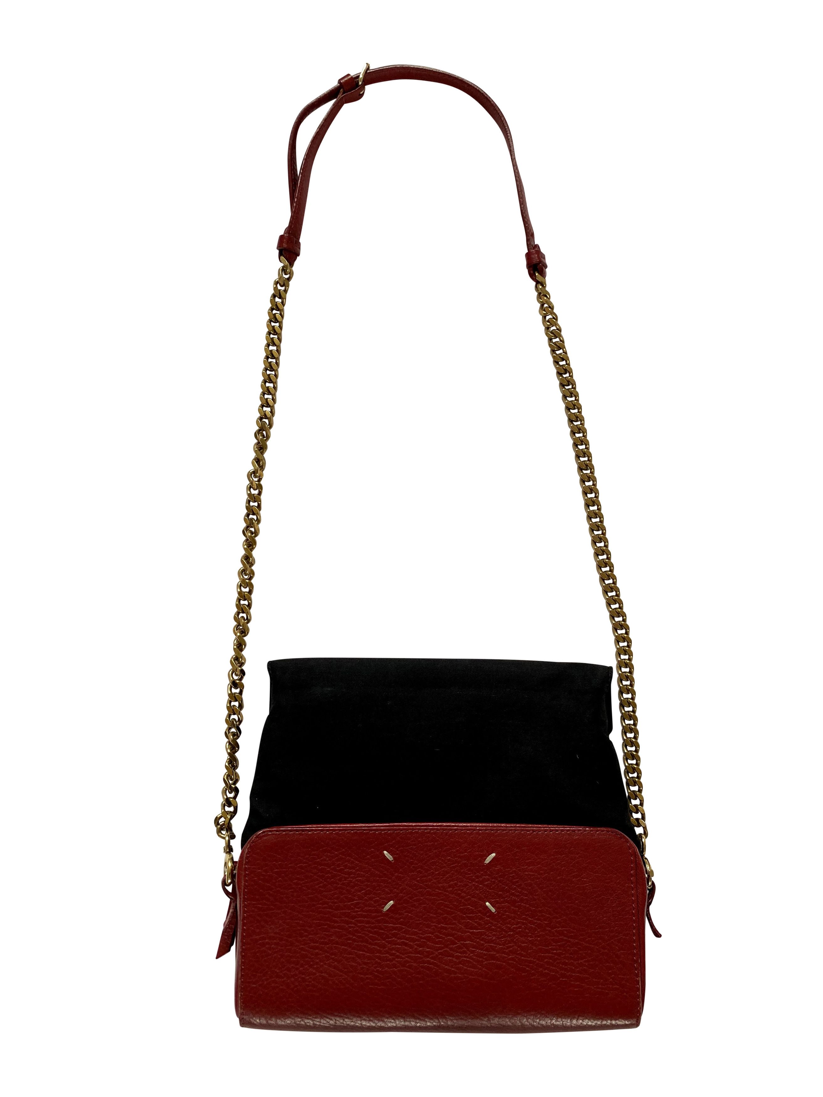 Maison Margiela ⚡️QUICK SALE⚡️ Maison Margiela Red Leather Shoulder Bag Size ONE SIZE - 2 Thumbnail