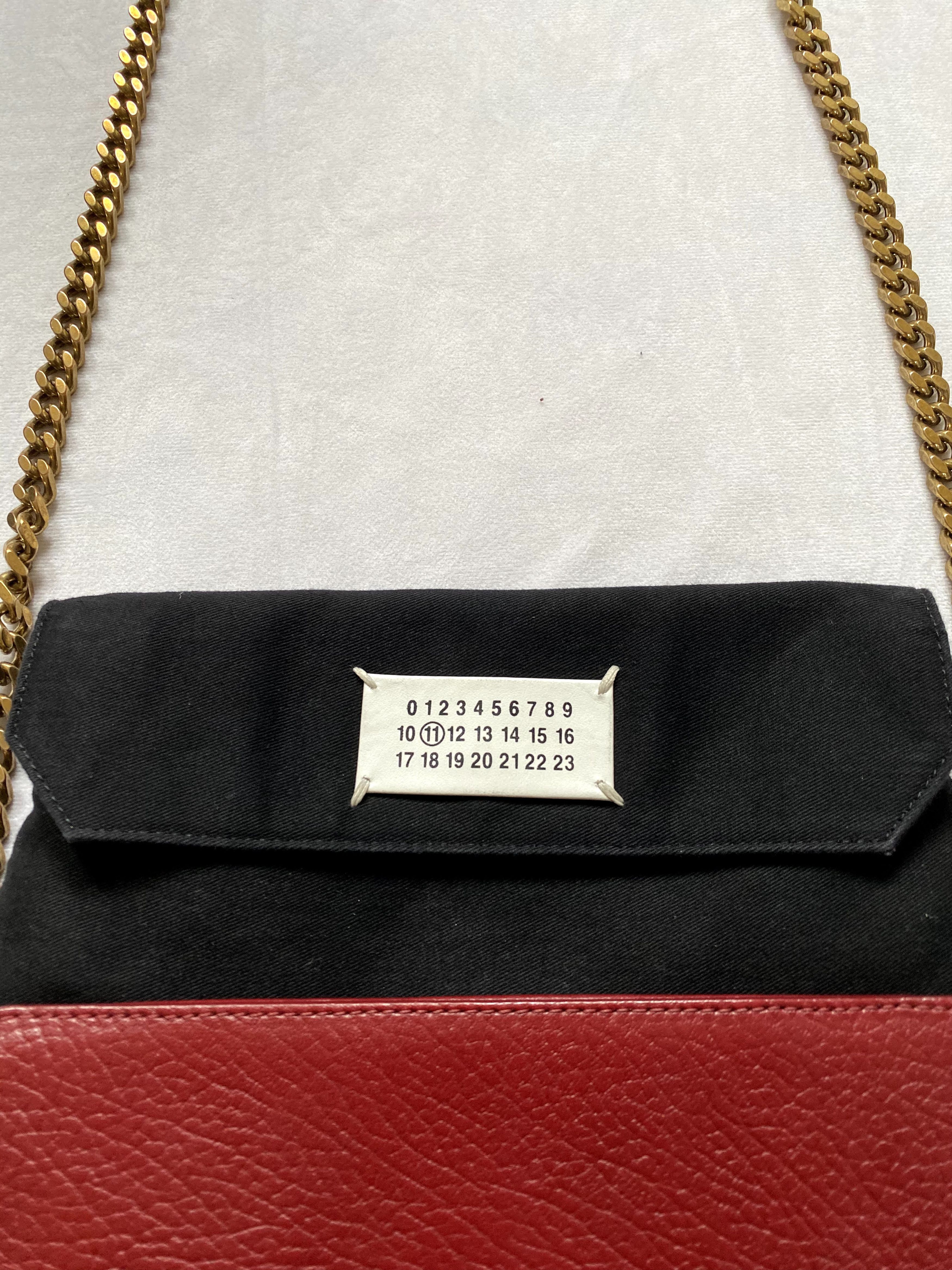 Maison Margiela ⚡️QUICK SALE⚡️ Maison Margiela Red Leather Shoulder Bag Size ONE SIZE - 5 Thumbnail