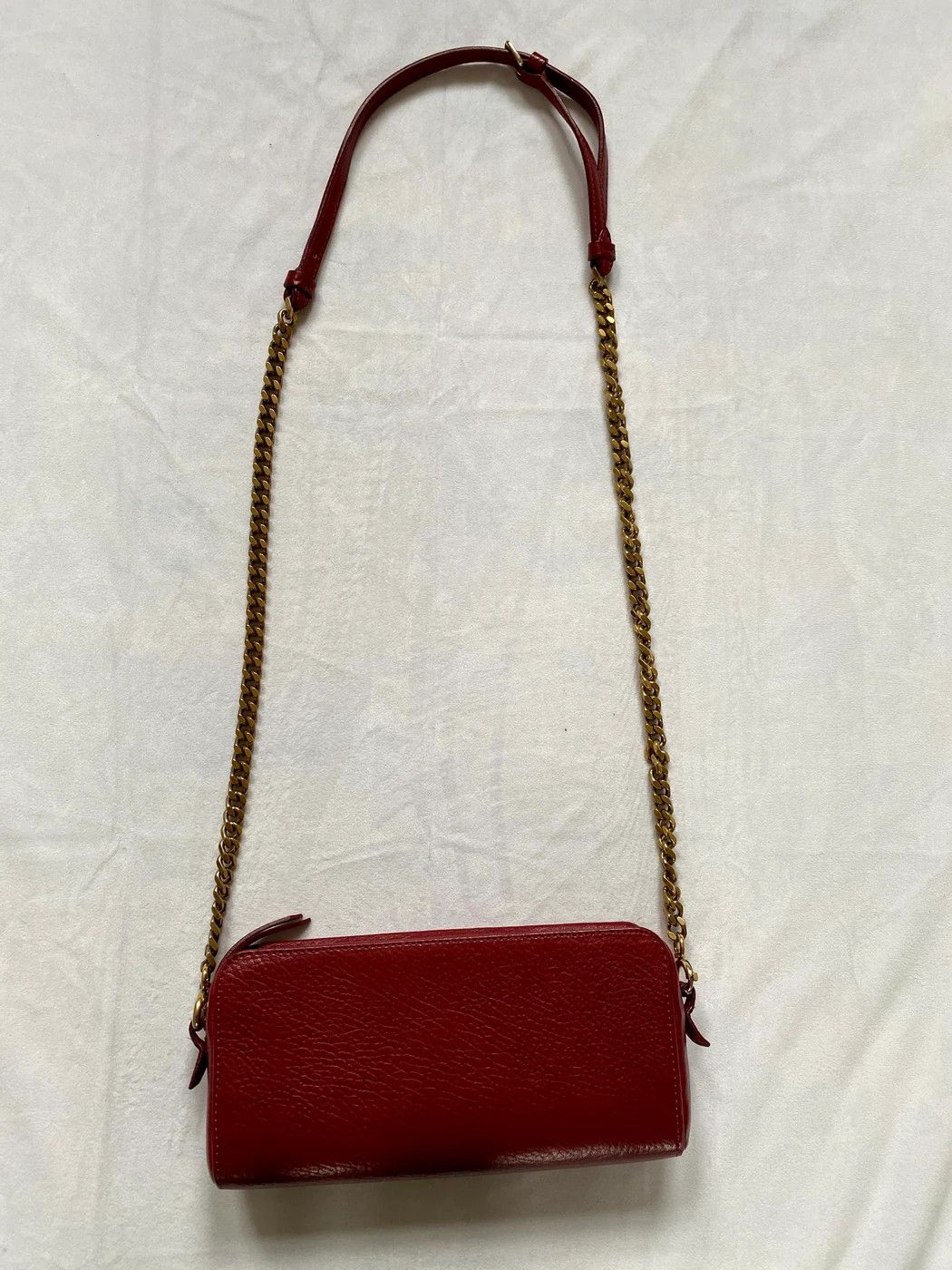 Maison Margiela ⚡️QUICK SALE⚡️ Maison Margiela Red Leather Shoulder Bag Size ONE SIZE - 4 Thumbnail