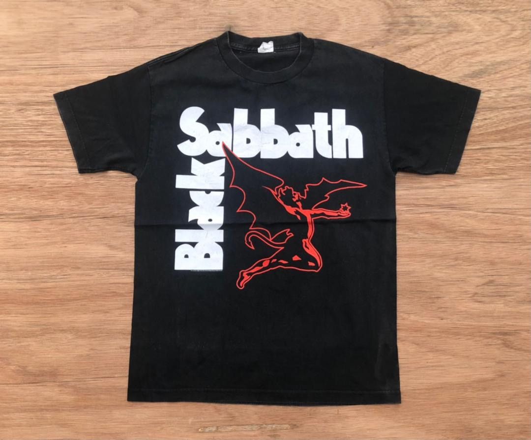 Band Tees × Vintage vintage tee Black Sabbath B9 Size US M / EU 48-50 / 2 - 1 Thumbnail