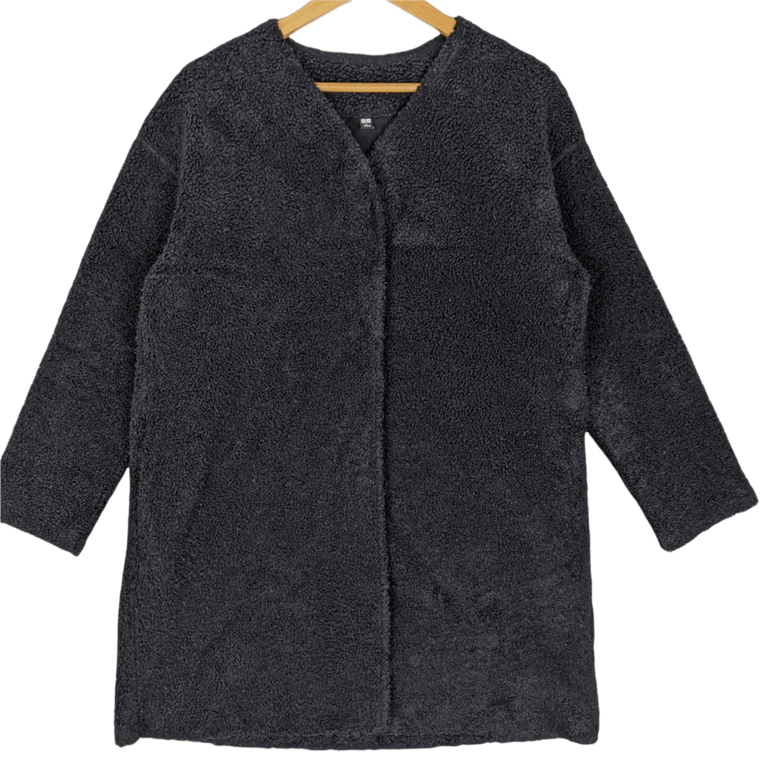 Uniqlo UNIQLO Fleece Fluffy Trench Jacket Size L / US 10 / IT 46 - 2 Thumbnail