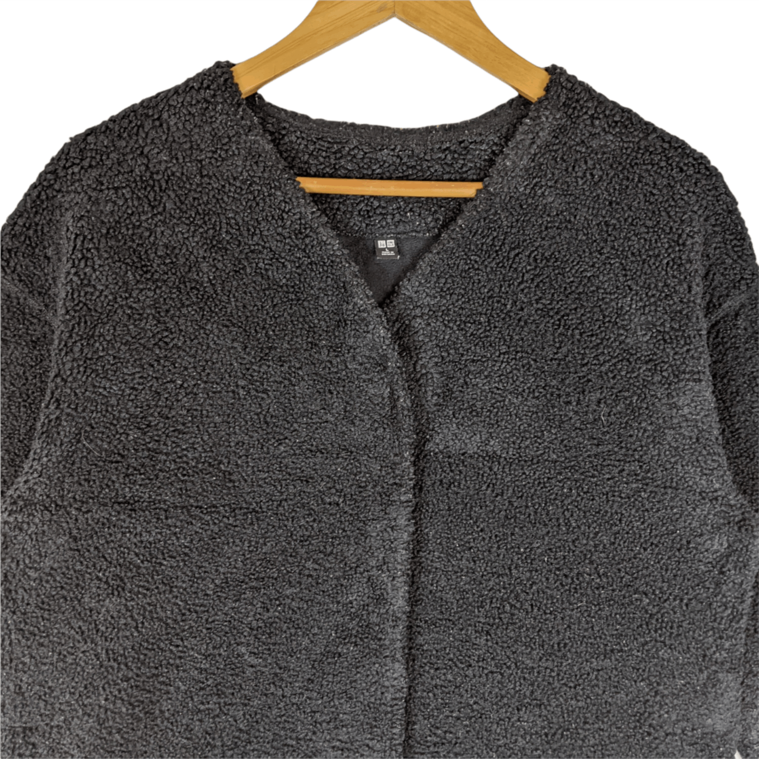 Uniqlo UNIQLO Fleece Fluffy Trench Jacket Size L / US 10 / IT 46 - 4 Thumbnail