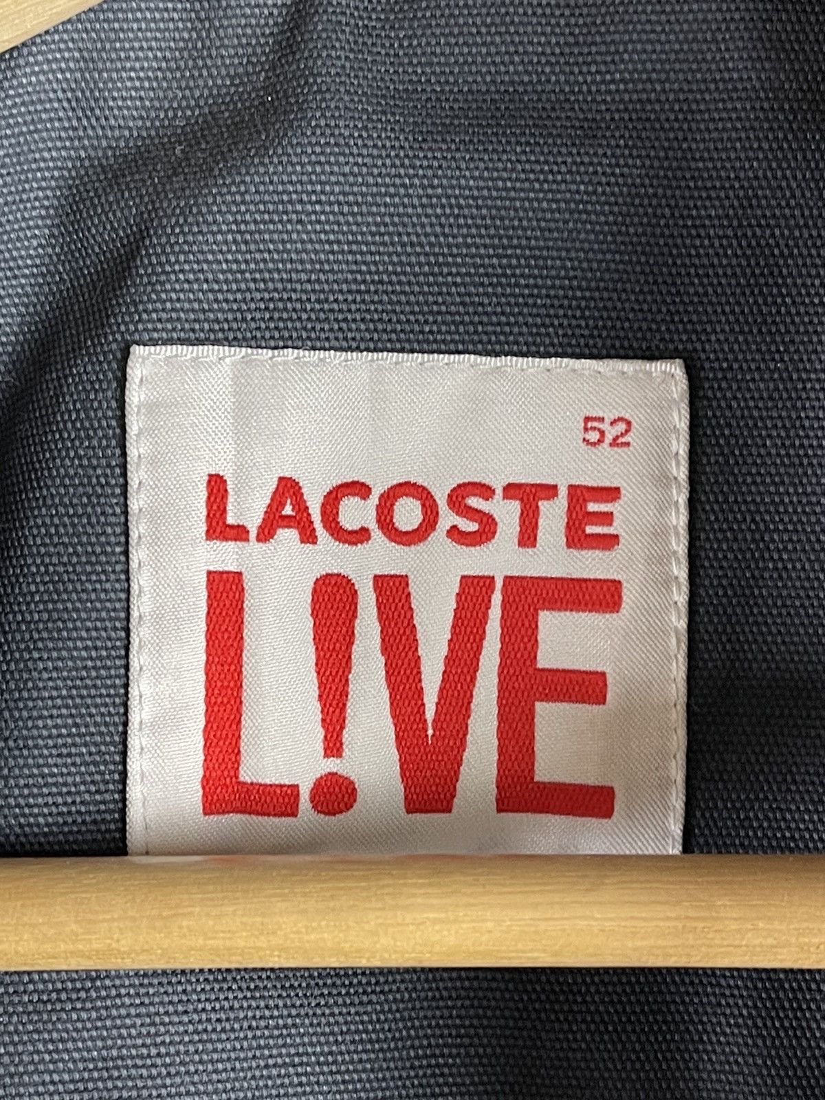 Lacoste × Vintage Vintage Lacoste Live Multi Pocket Polyester Jacket Size US L / EU 52-54 / 3 - 3 Thumbnail