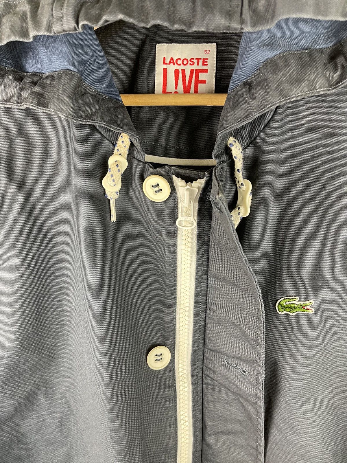 Lacoste × Vintage Vintage Lacoste Live Multi Pocket Polyester Jacket Size US L / EU 52-54 / 3 - 9 Thumbnail