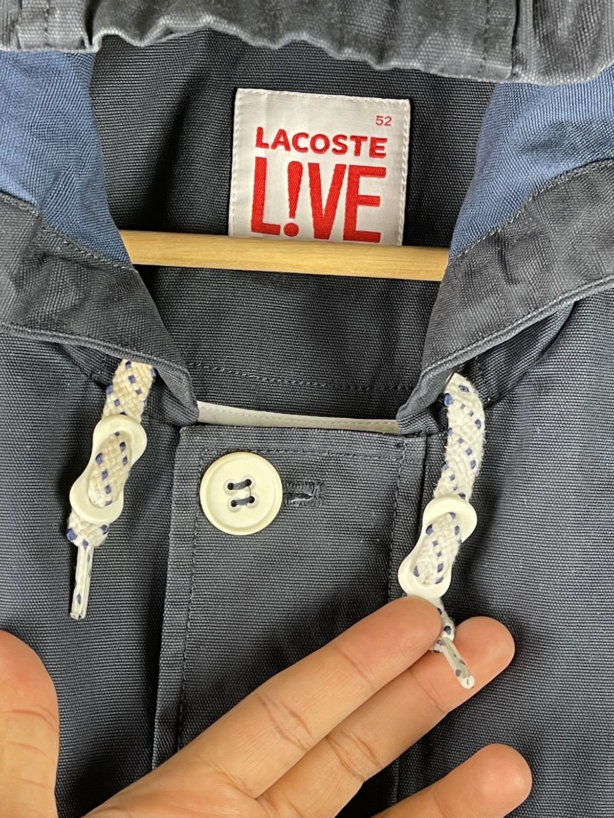 Lacoste × Vintage Vintage Lacoste Live Multi Pocket Polyester Jacket Size US L / EU 52-54 / 3 - 4 Thumbnail