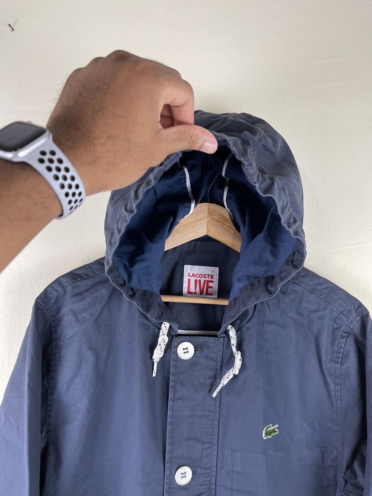 Lacoste × Vintage Vintage Lacoste Live Multi Pocket Polyester Jacket Size US L / EU 52-54 / 3 - 6 Thumbnail