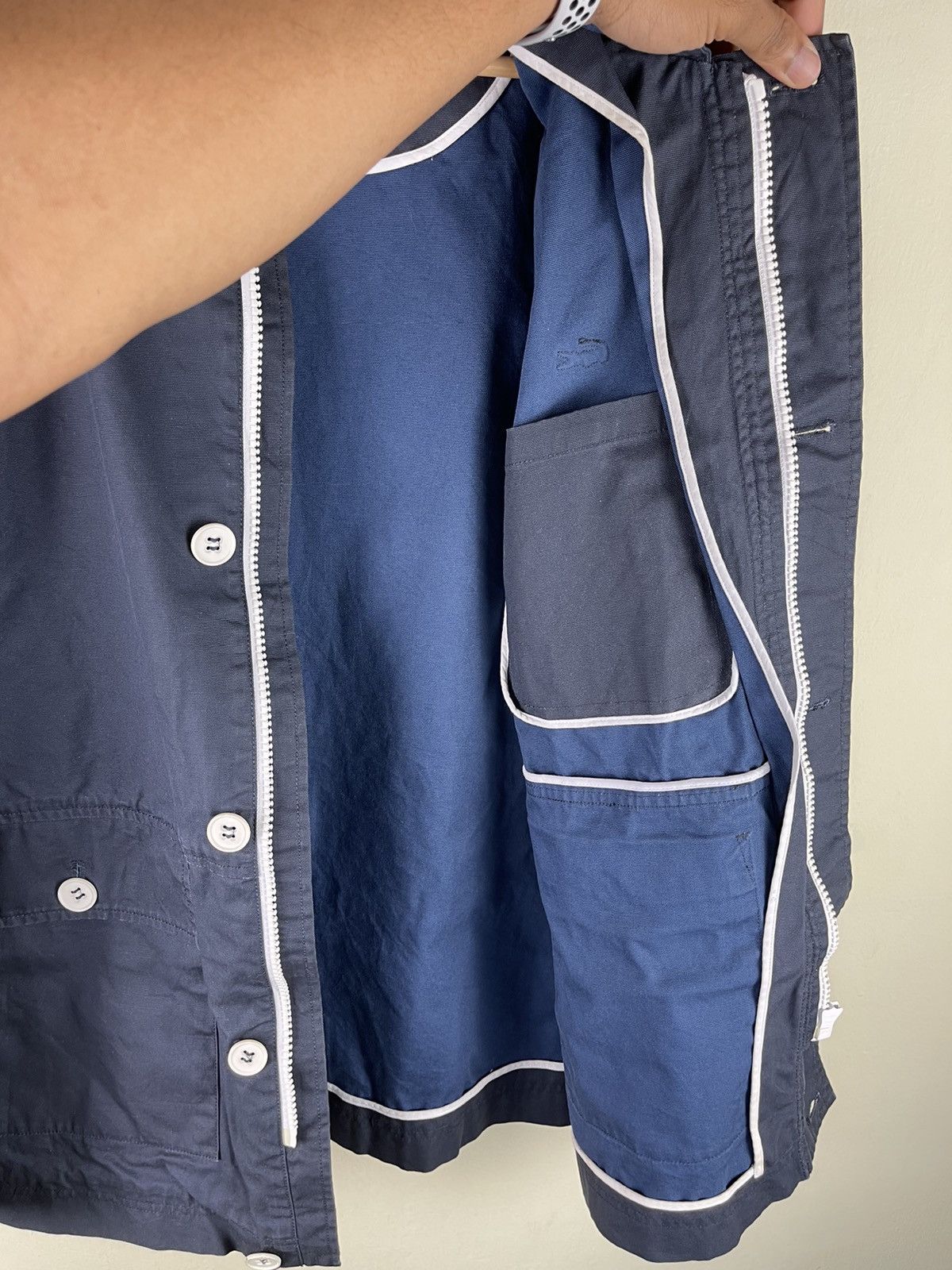 Lacoste × Vintage Vintage Lacoste Live Multi Pocket Polyester Jacket Size US L / EU 52-54 / 3 - 11 Thumbnail