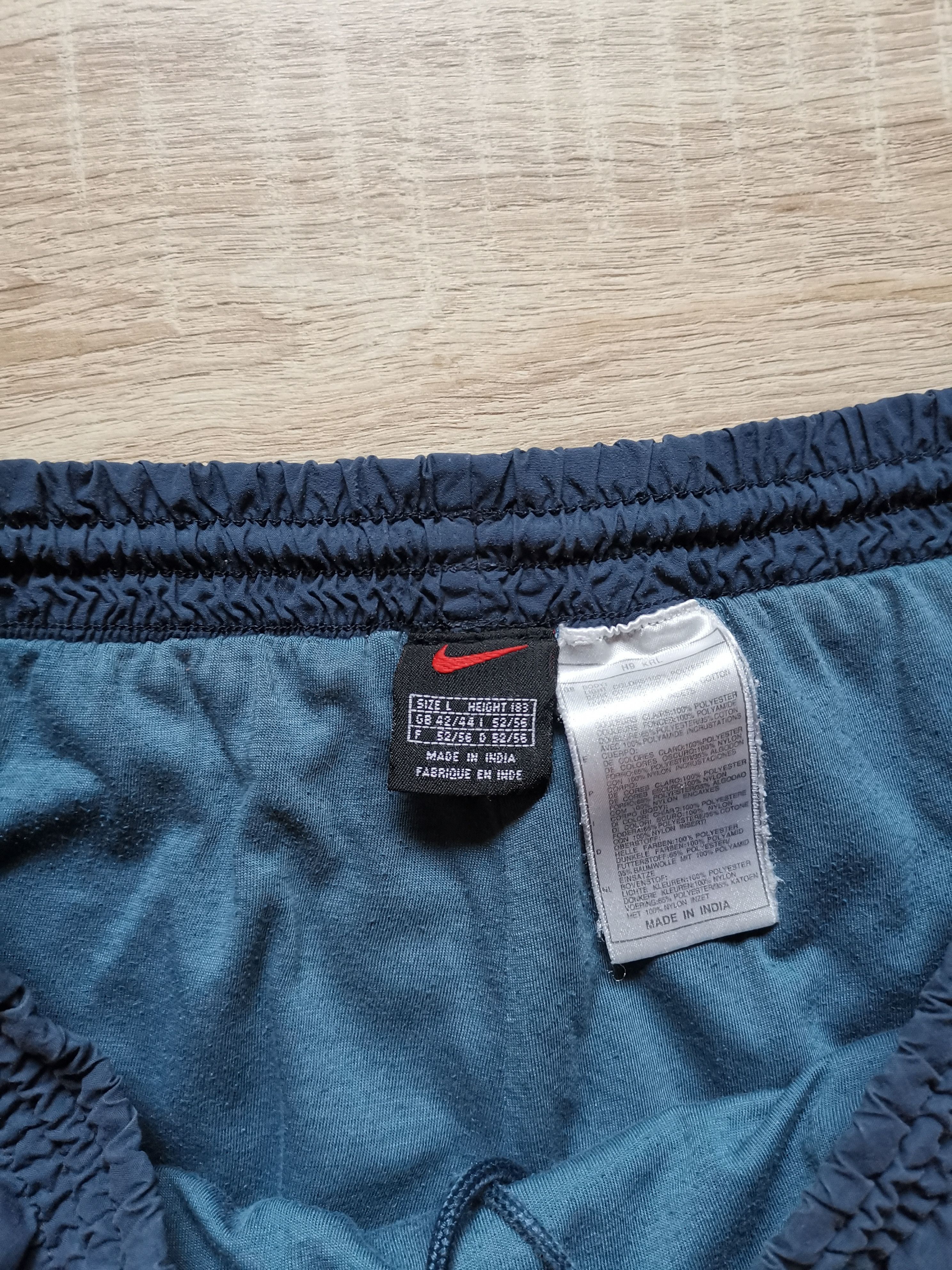 Nike Nike Vintage swoosh logo blue track pants Size US 34 / EU 50 - 3 Thumbnail