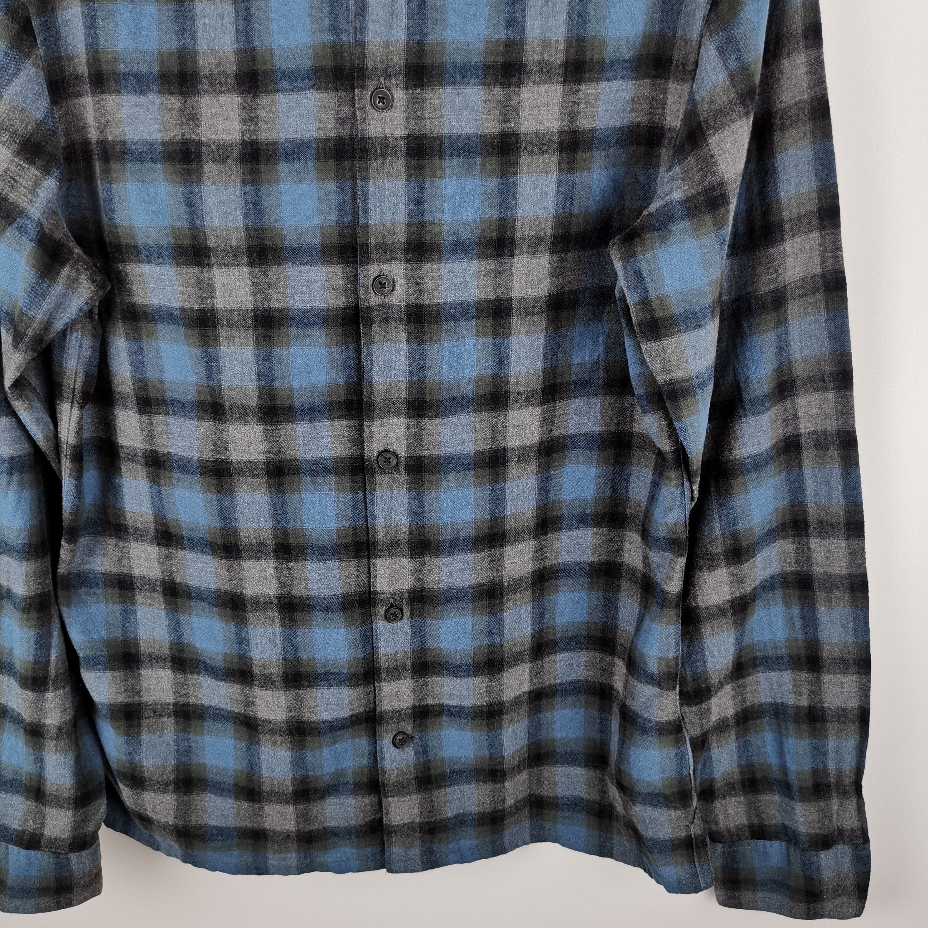 Allsaints Allsaints banyan ls shirt flannel travis scott style Size US S / EU 44-46 / 1 - 5 Thumbnail
