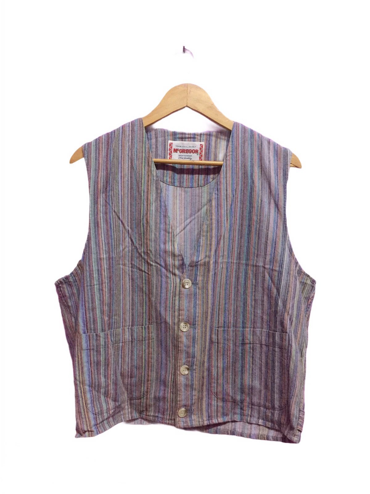 McGregor Last Drop Vintage McGregor Vests Size L Size 38L - 1 Thumbnail