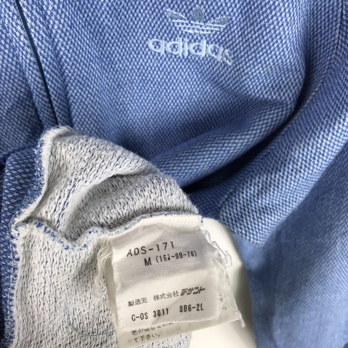 Adidas Vintage 90s Adidas Minimalist Zip Up Hoodie Pullover Size US M / EU 48-50 / 2 - 8 Thumbnail