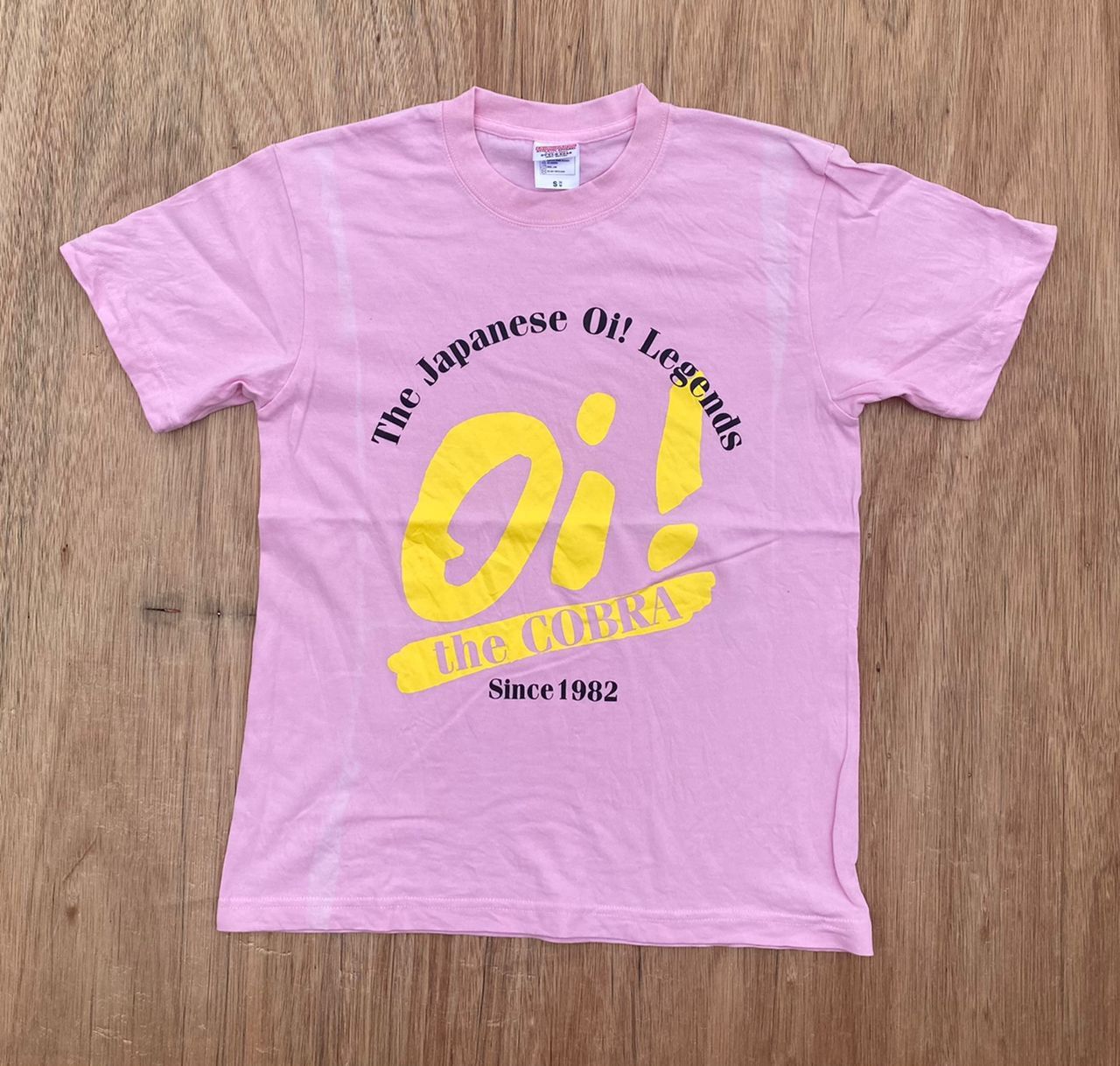 image of Band Tees x Vintage Tee D - 24 Oi Legends in Peach, Men's (Size Small)