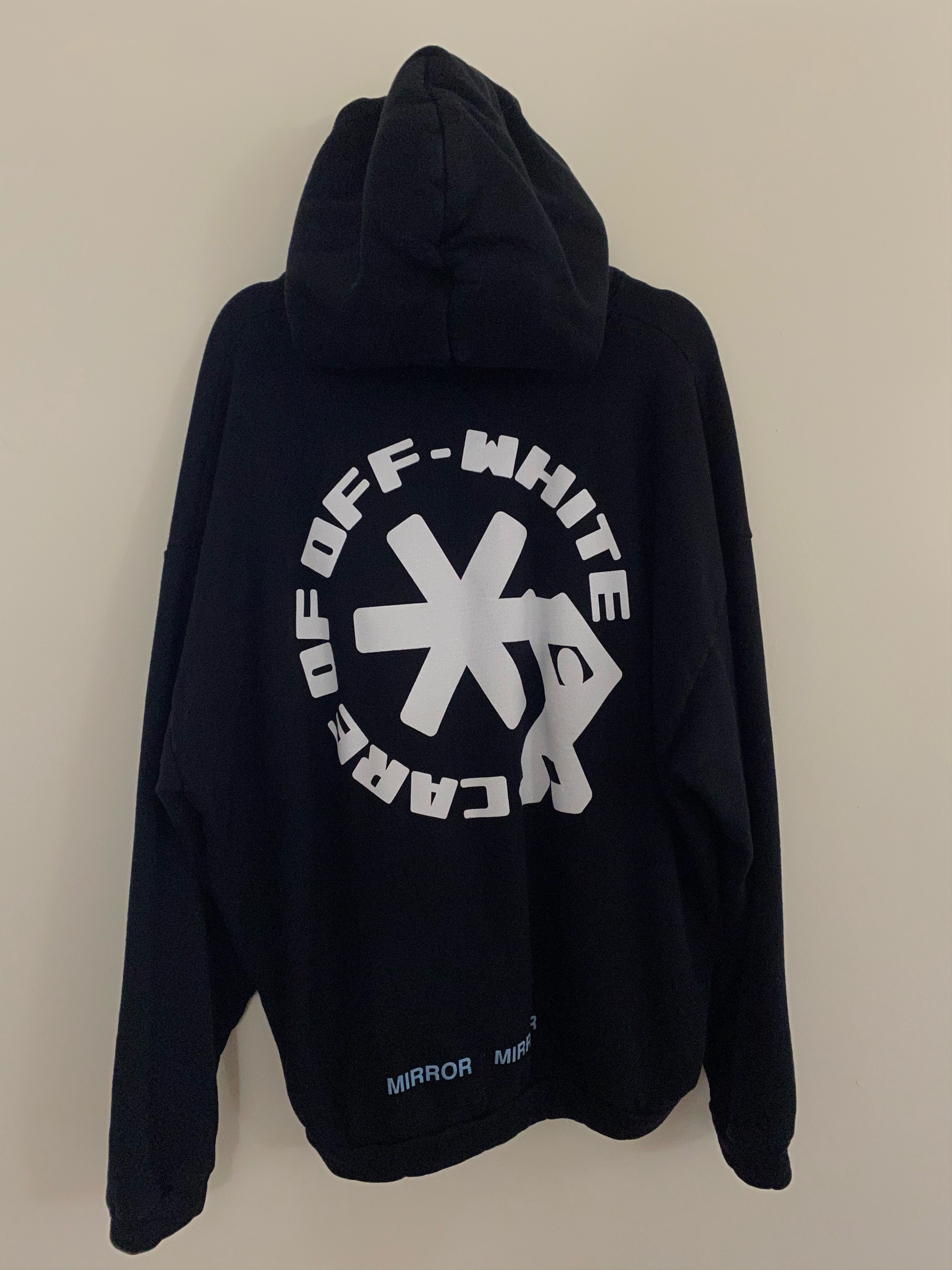 Off white mirror mirror hoodie sale