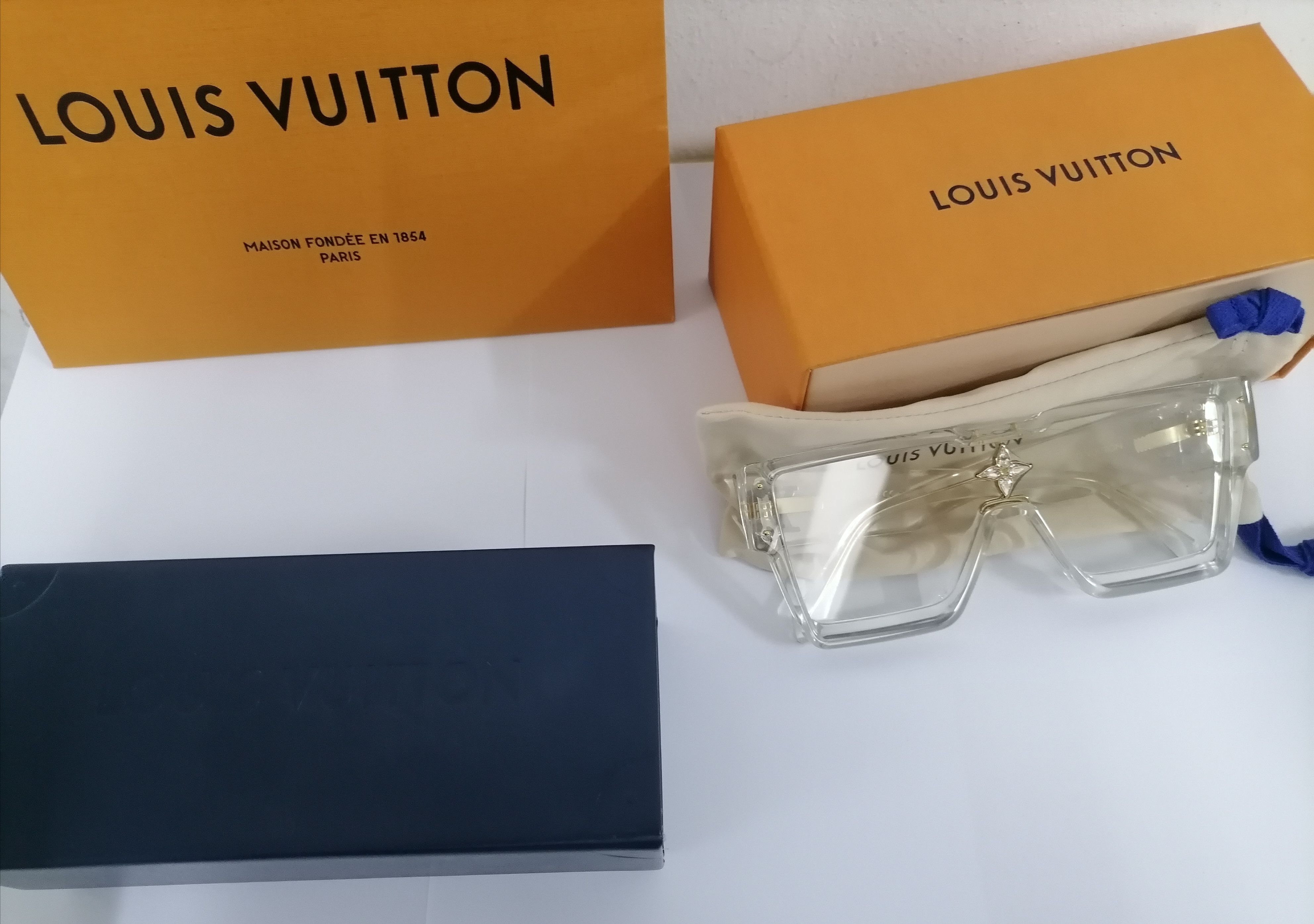 Louis Vuitton × Virgil Abloh Louis Vuitton Virgil Abloh Cyclone Sunglasses 2022 Size ONE SIZE - 5 Thumbnail