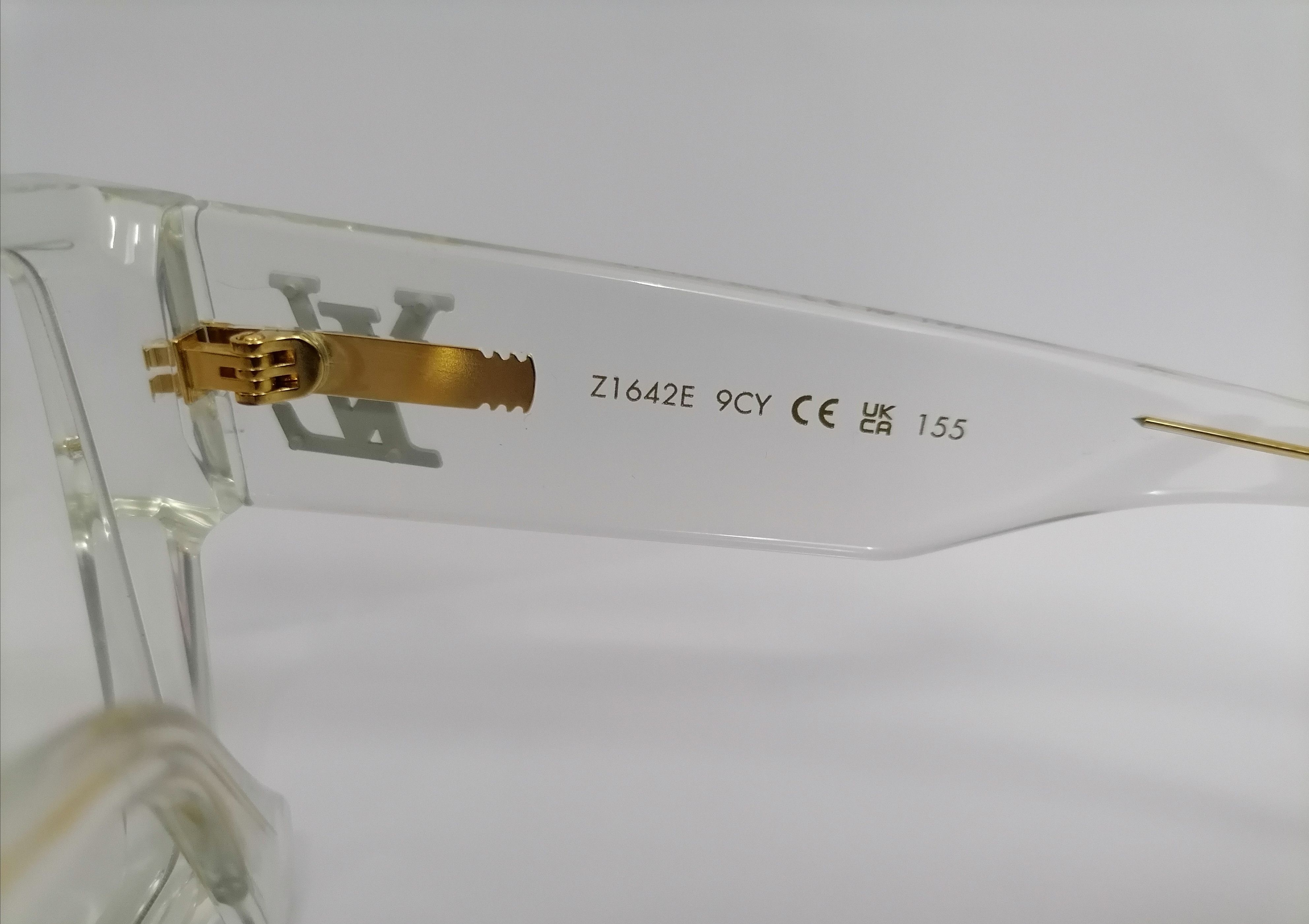 Louis Vuitton × Virgil Abloh Louis Vuitton Virgil Abloh Cyclone Sunglasses 2022 Size ONE SIZE - 2 Thumbnail