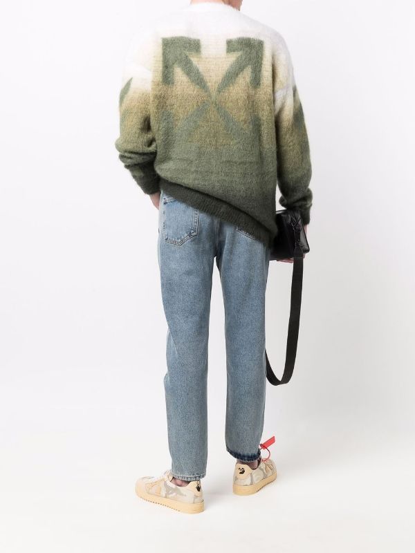 Off-White Off-White Diag brushed-knit jumper Size US L / EU 52-54 / 3 - 4 Thumbnail