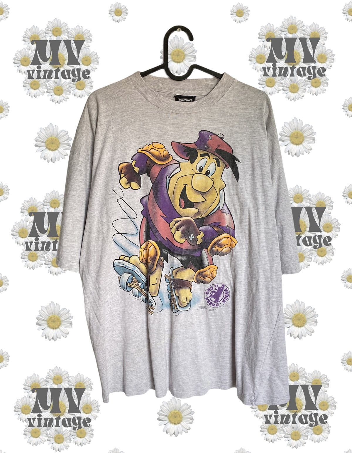 Cartoon Network × Vintage The Flinstones 94' Fred Vintage T shirt Hanna Barbera Size US XL / EU 56 / 4 - 1 Thumbnail