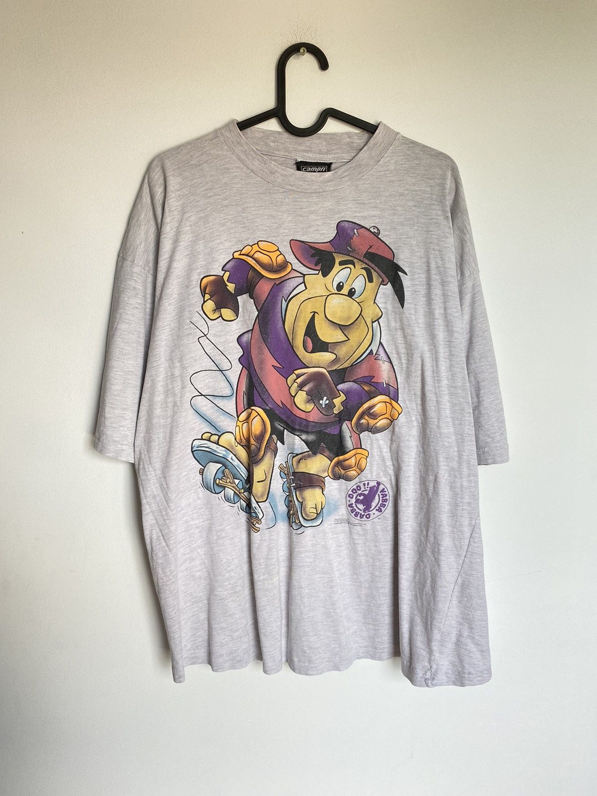 Cartoon Network × Vintage The Flinstones 94' Fred Vintage T shirt Hanna Barbera Size US XL / EU 56 / 4 - 2 Thumbnail
