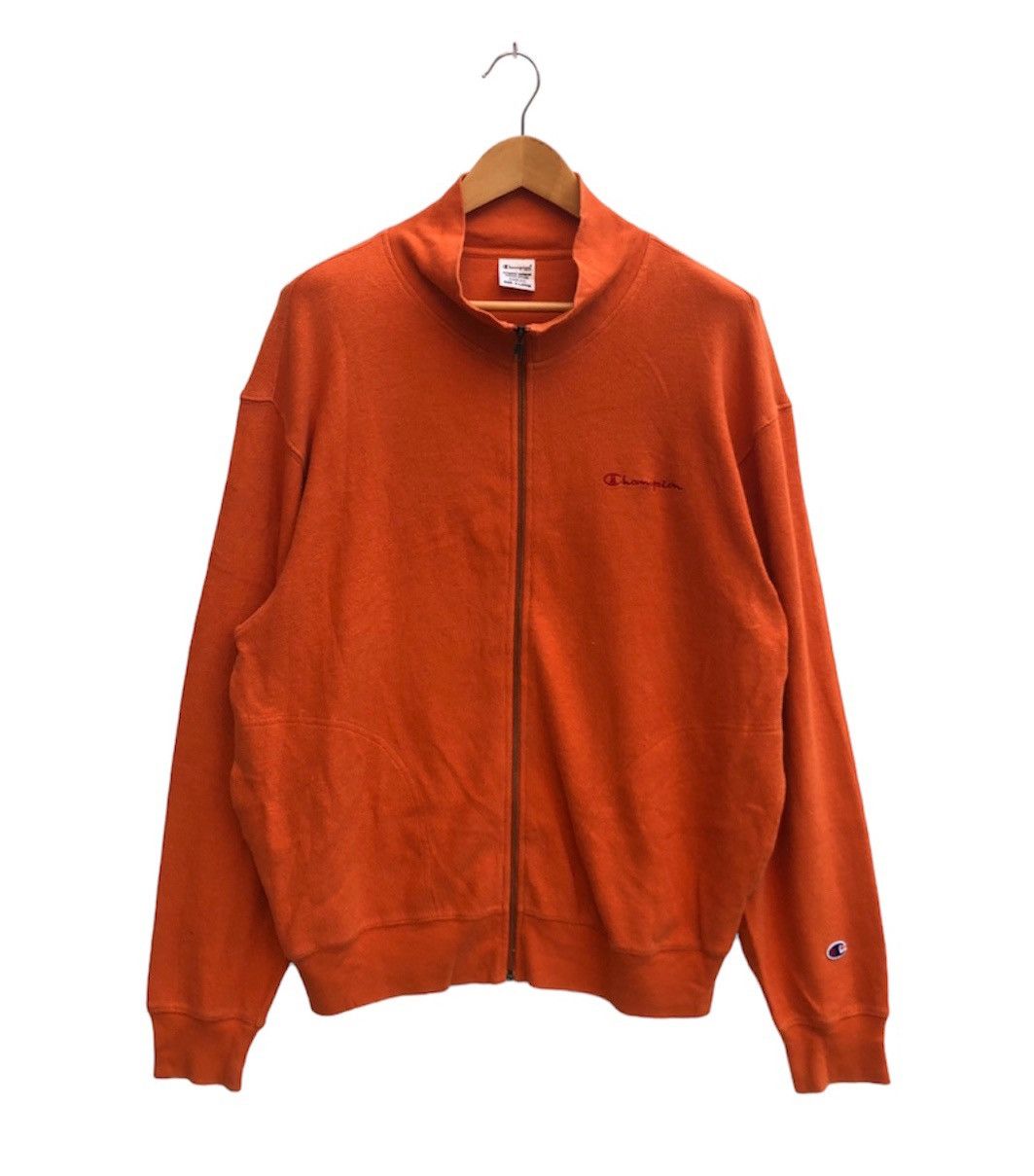 Champion CHAMPION Turtle Neck Zipper Sweatshirt #0251-16 Size US XL / EU 56 / 4 - 1 Thumbnail